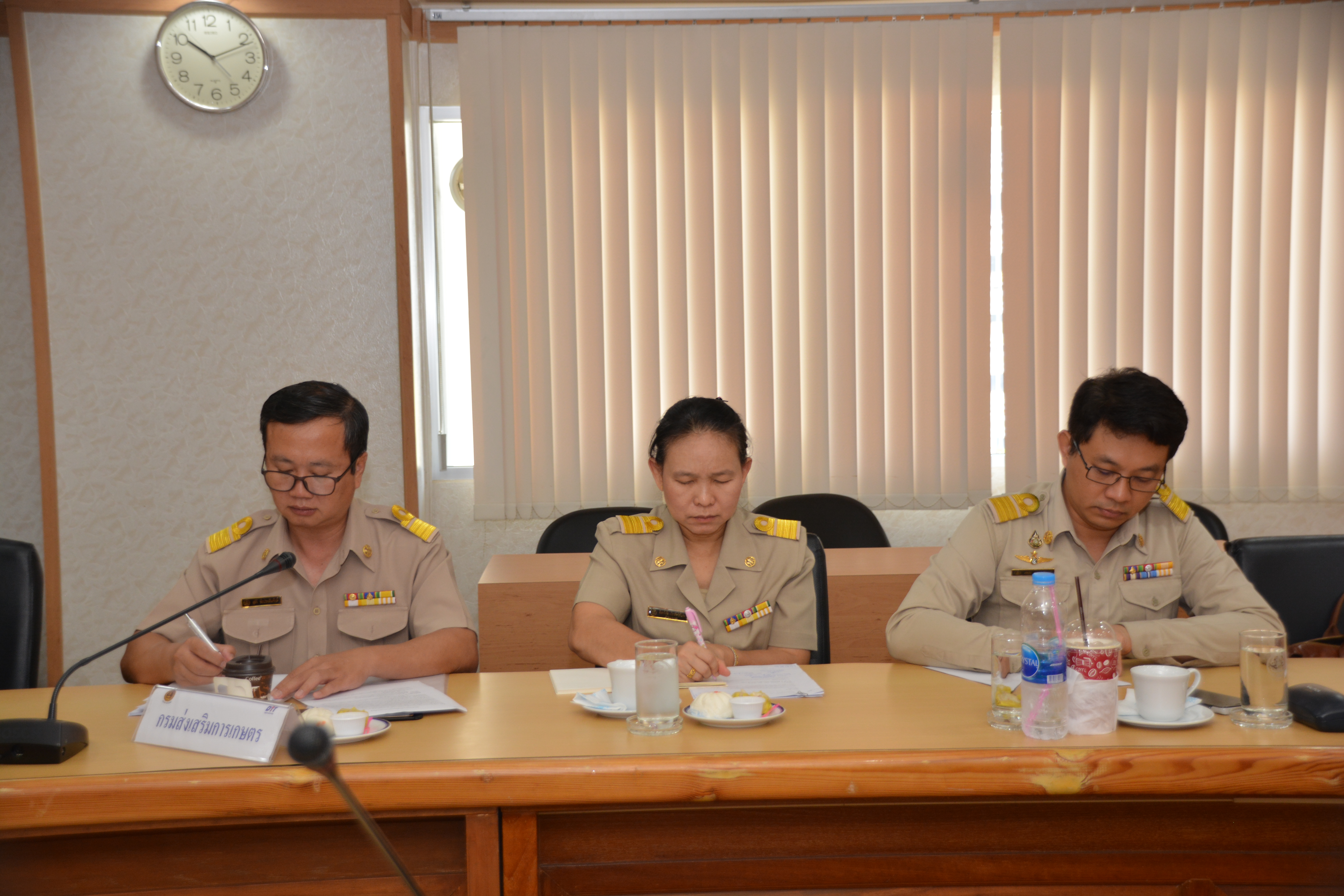 การประชุมหารือ “การบูรณาการลดต้นทุนการผลิตสินค้าเกษตร” 