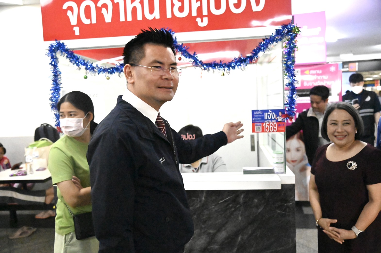 ตรวจการปิดป้ายแสดงราคาช่วงเทศกาลปีใหม่ @สถานีขนส่งหมอชิต 2