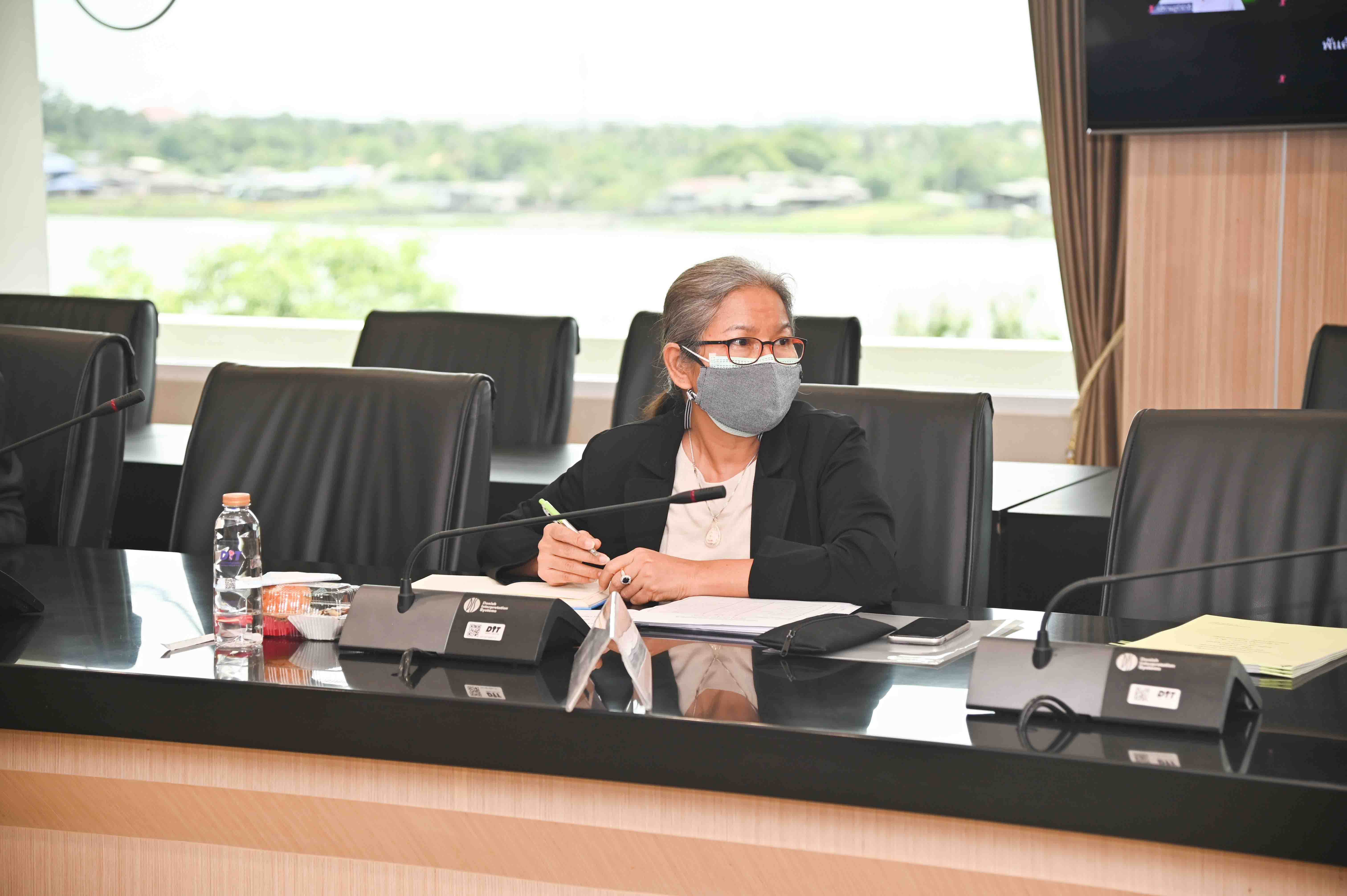 รองอธิบดีประชุมคณะอนุกรรมการพิจารณาโครงสร้างราคาผลปาล์มน้ำมันและน้ำมันปาล์ม ครั้งที่ 3/2564