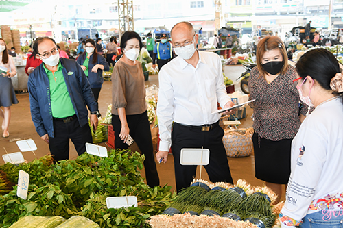 ตรวจติดตามสถานการณ์ราคาผัก