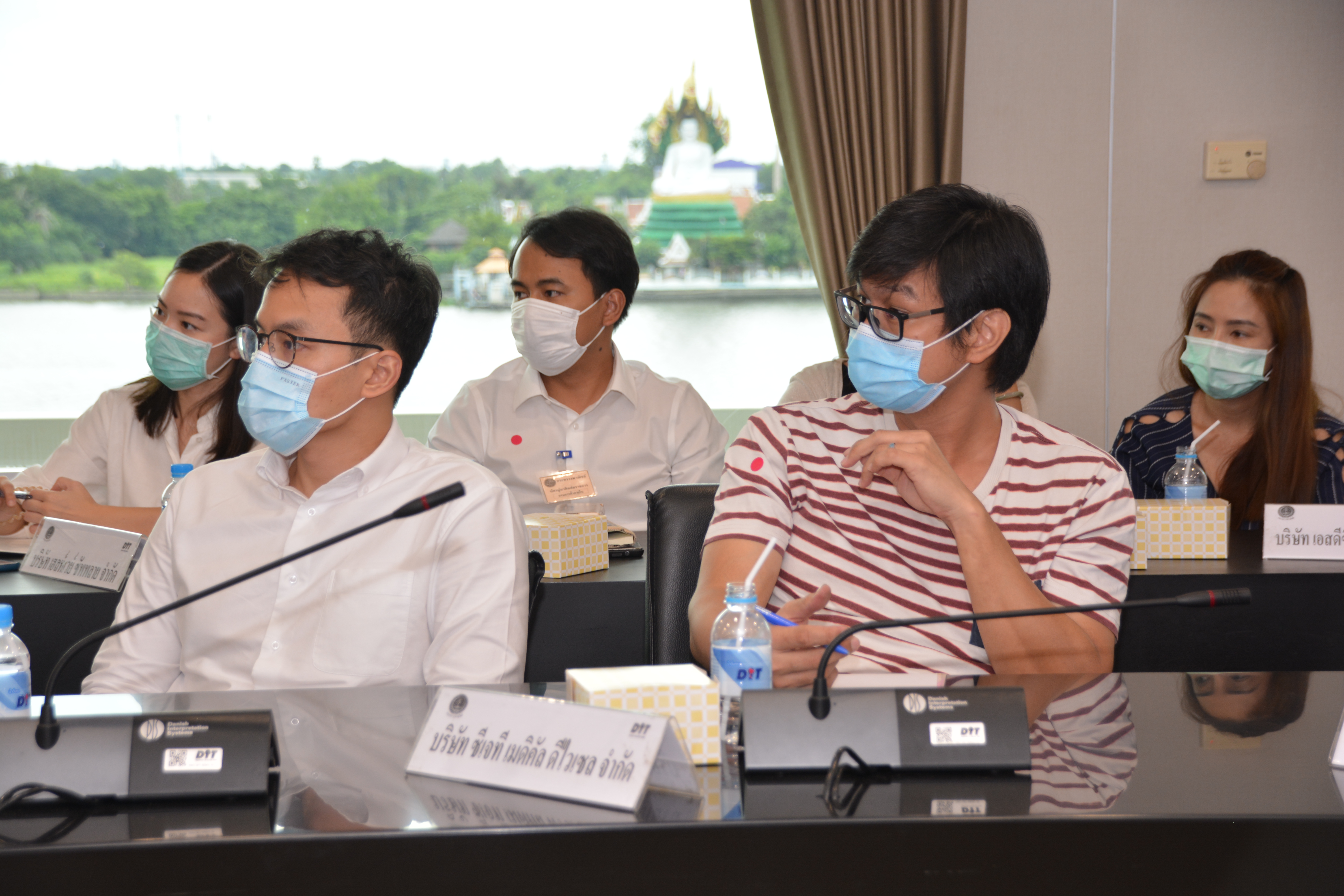 อธิบดีกรมการค้าภายใน เป็นประธานการการประชุมการบริหารจัดการหน้ากากอนามัย