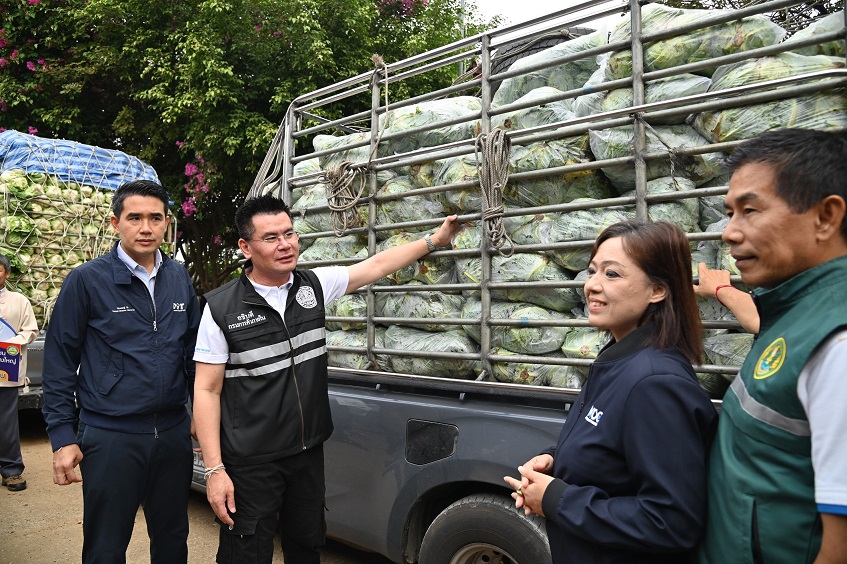 ลุยมาตรการเชิงรุก จัดกิจกรรมเชื่อมโยงพืชสามหัว ทำสัญญารับซื้อ 23,300 ตัน