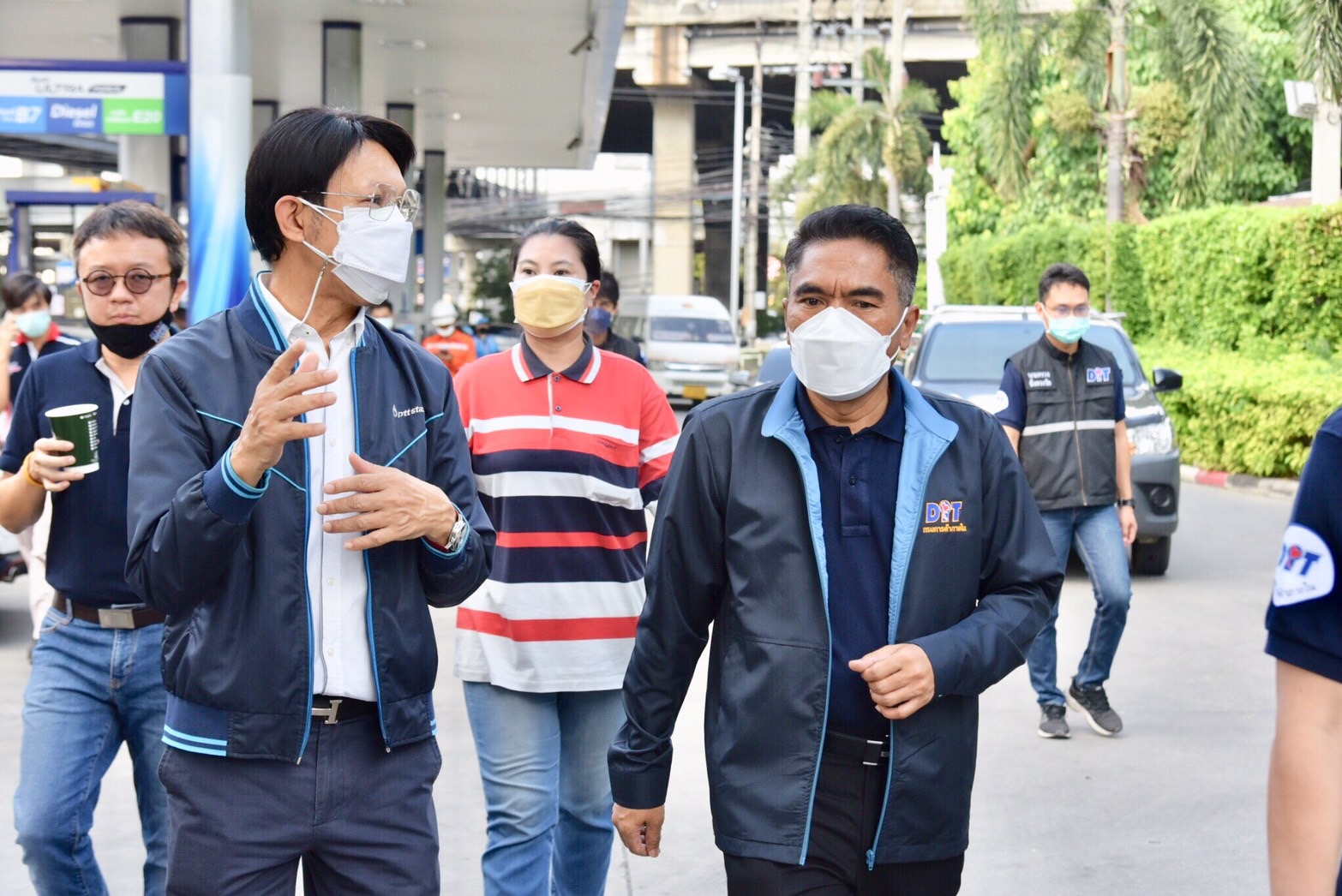 ตรวจติดตามตรวจติดตามความถูกต้องของสถานีบริการน้ำมัน ก๊ซ LPG และ NGV ก่อนปีใหม่