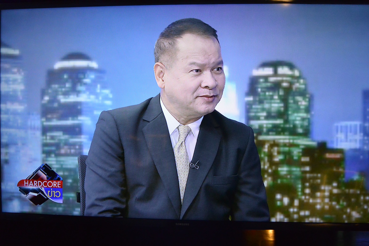 อธิบดีกรมการค้าภายใน อัดเทปสัมภาษณ์รายการฮาร์ดคอร์ข่าว