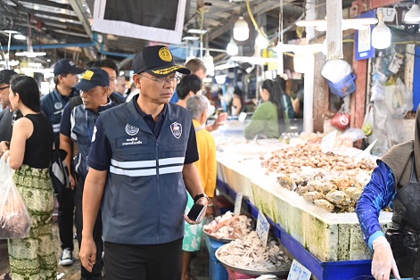 กรมการค้าภายใน ลงพื้นที่ภาคตะวันออก ตรวจสอบรักษาให้ความเป็นธรรมให้แก่ประชาชนในช่วงเทศกาลปีใหม่