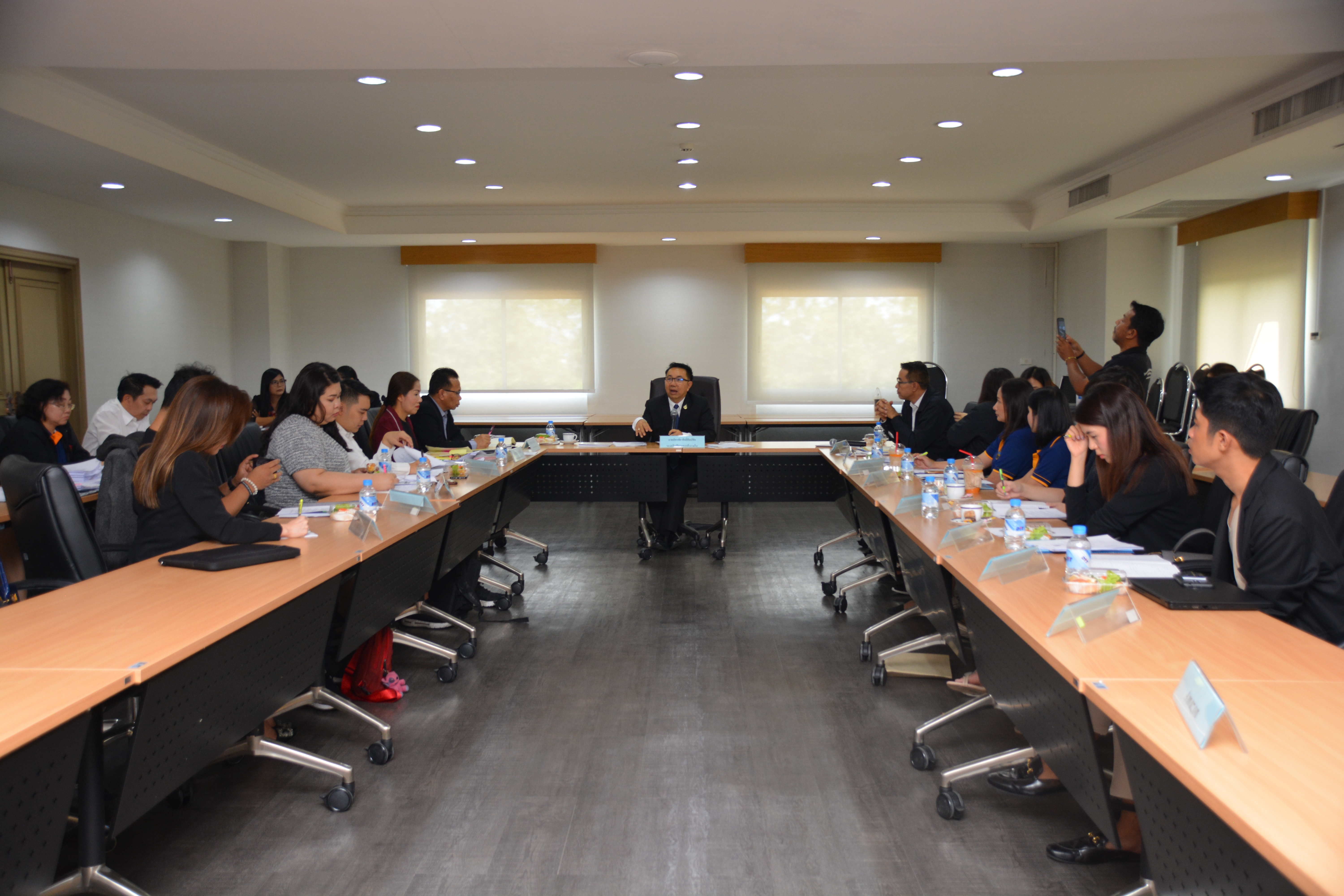 การประชุมชี้แจงผู้ประกอบธุรกิจนำเข้า/ขายเครื่องชั่ง ผ่านทางระบบออนไลน์