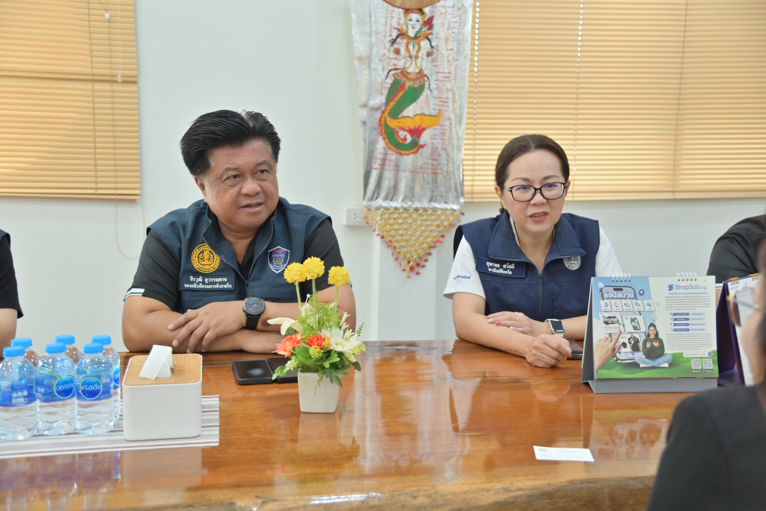 DIT ลงพื้นที่เยี่ยมชมและติดตามสถานการณ์การผลิตและการตลาดมะพร้าว