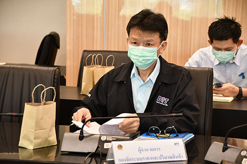 รองอธิบดีประชุมหารือสถานการณ์และค่าธรรมเนียมการจัดการมูลฝอยติดเชื้อ