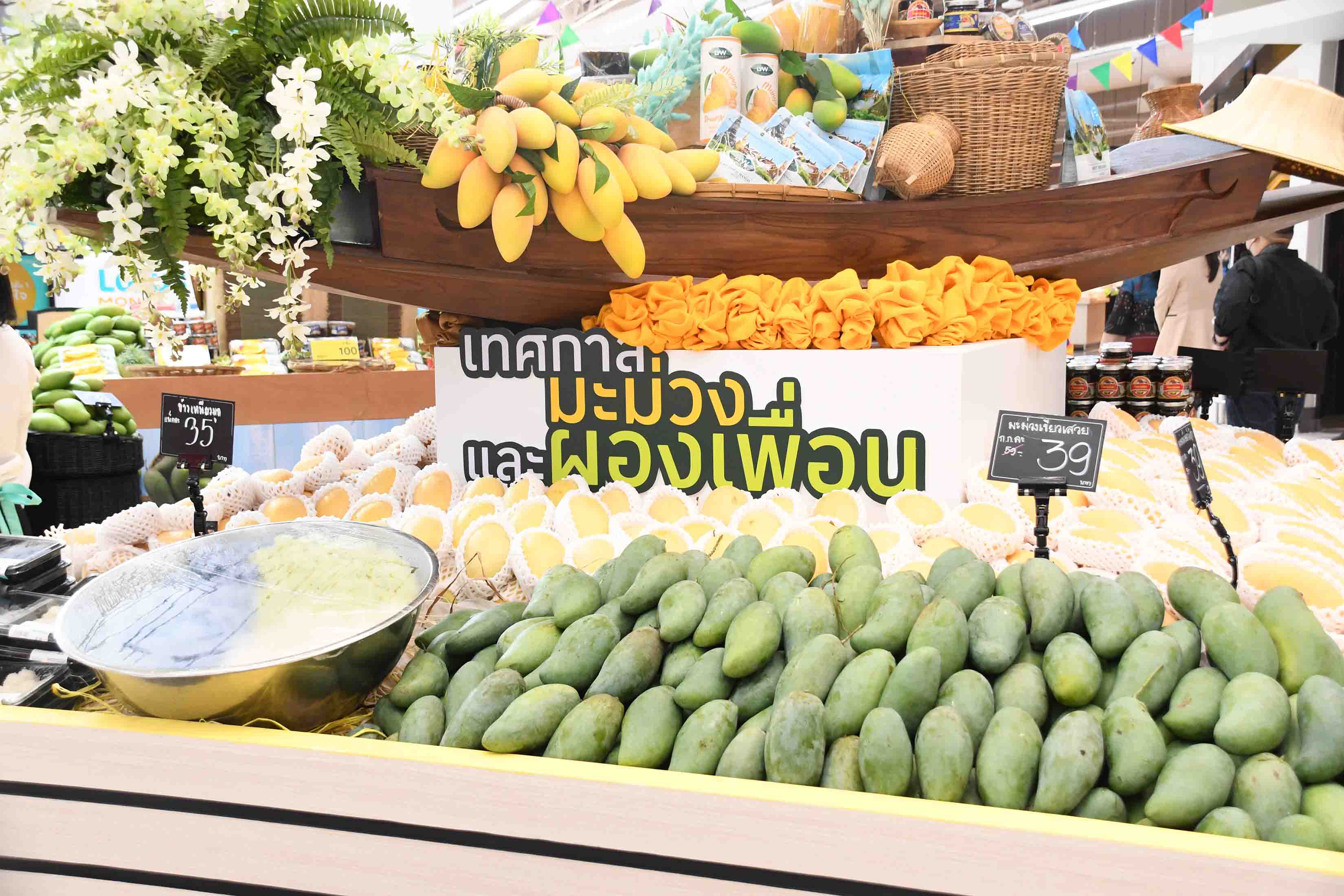 อธิบดีเปิดงานเทศกาลมะม่วงและผองเพื่อน