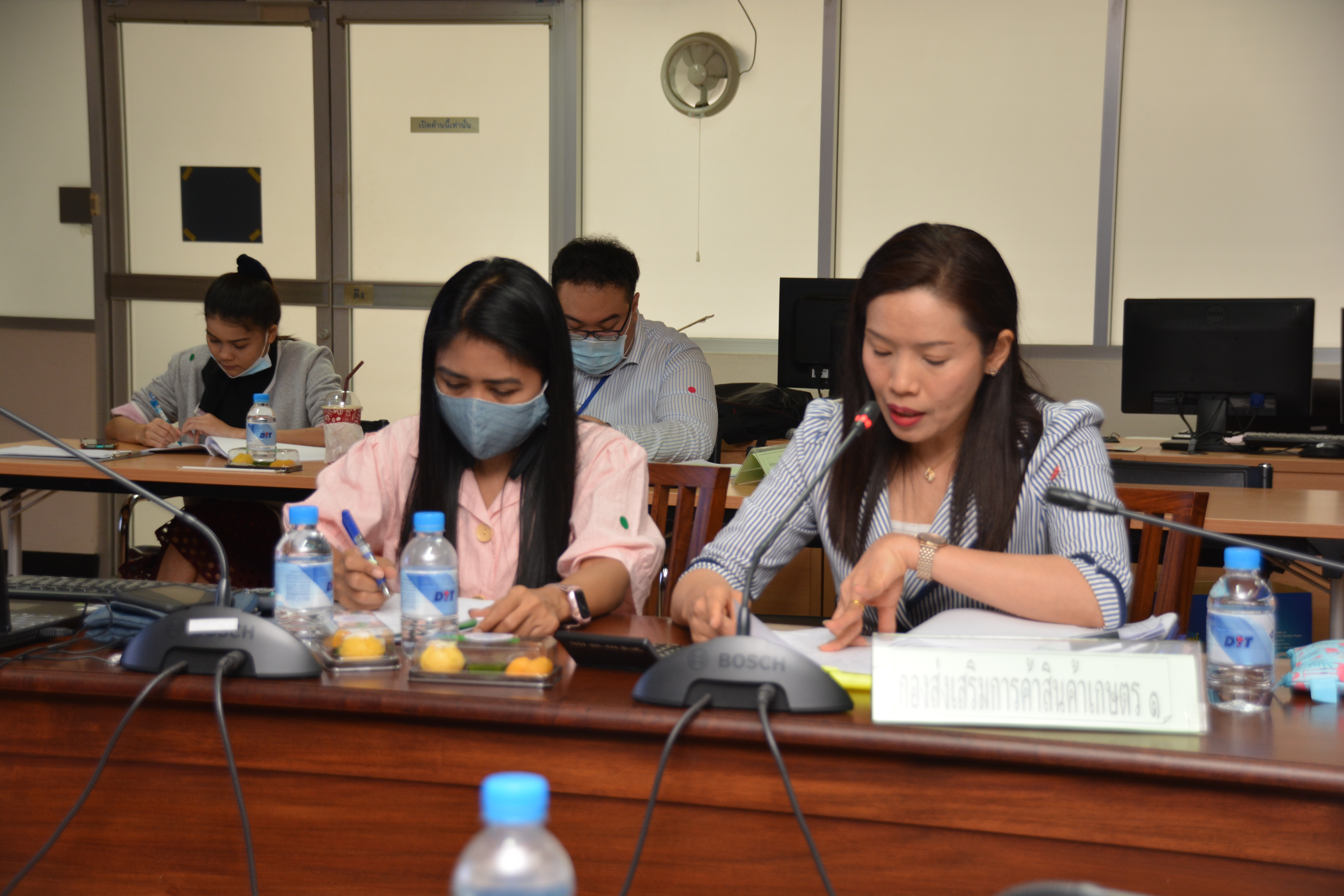 รองอธิบดีประชุมคณะอนุกรรมการกำกับดูแลการดำเนินกิจกรรมสนับสนุนการรวบรวมผลไม้เพื่อการส่งออก