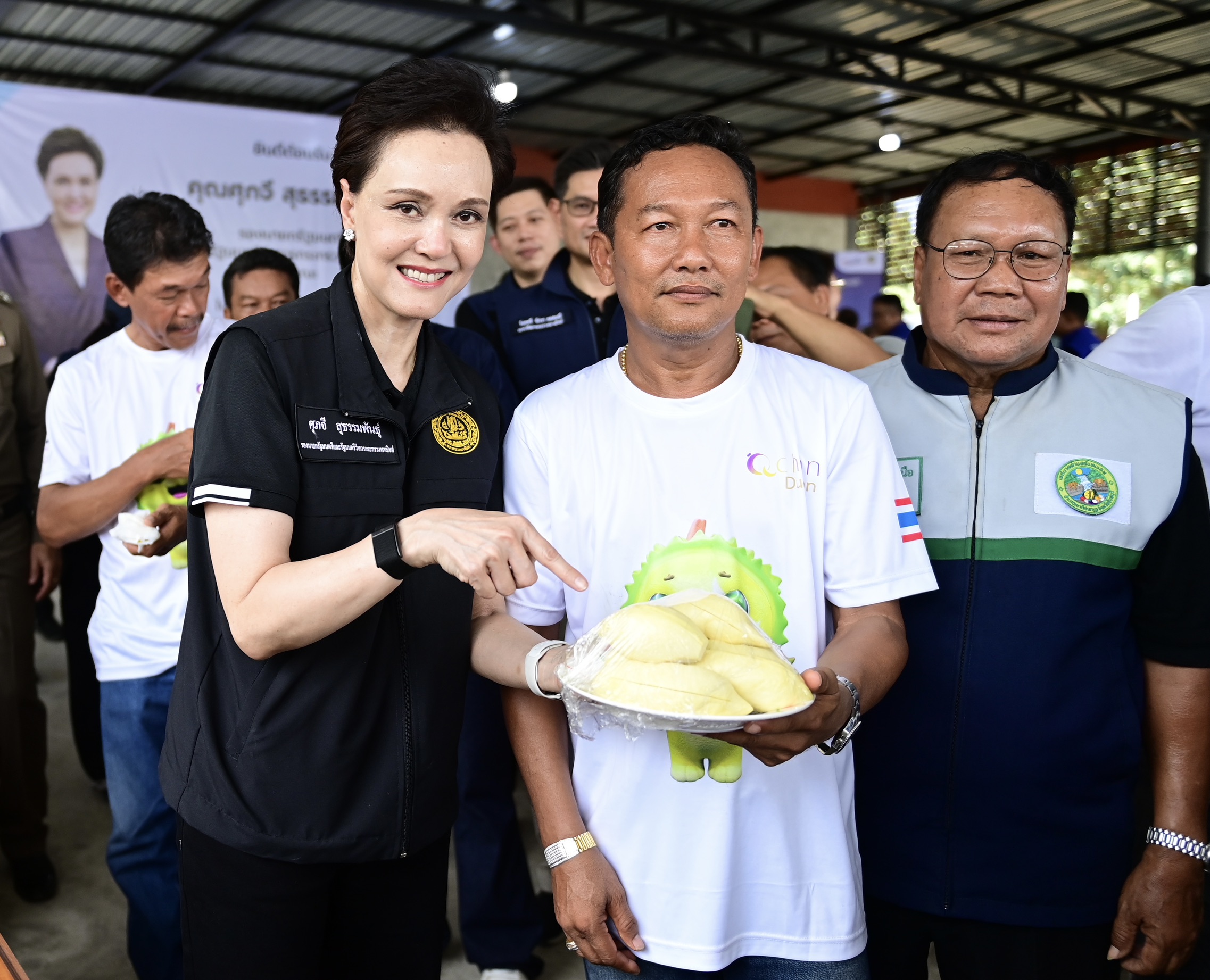 ข่าวเลขที่ 122/2569 พาณิชย์ลุยจันทบุรี ชวนชาวสวนทำ “ทุเรียนคุณภาพ” เพิ่มรายได้เกษตรกร–ยกระดับทั้งระบบ พร้อมจับมือ TikTok เปิดเกม e-Commerce สร้างมูลค่าเพิ่ม ดันส่งออกรักษาเสถียรภาพราคา (25 เมษายน 2569)