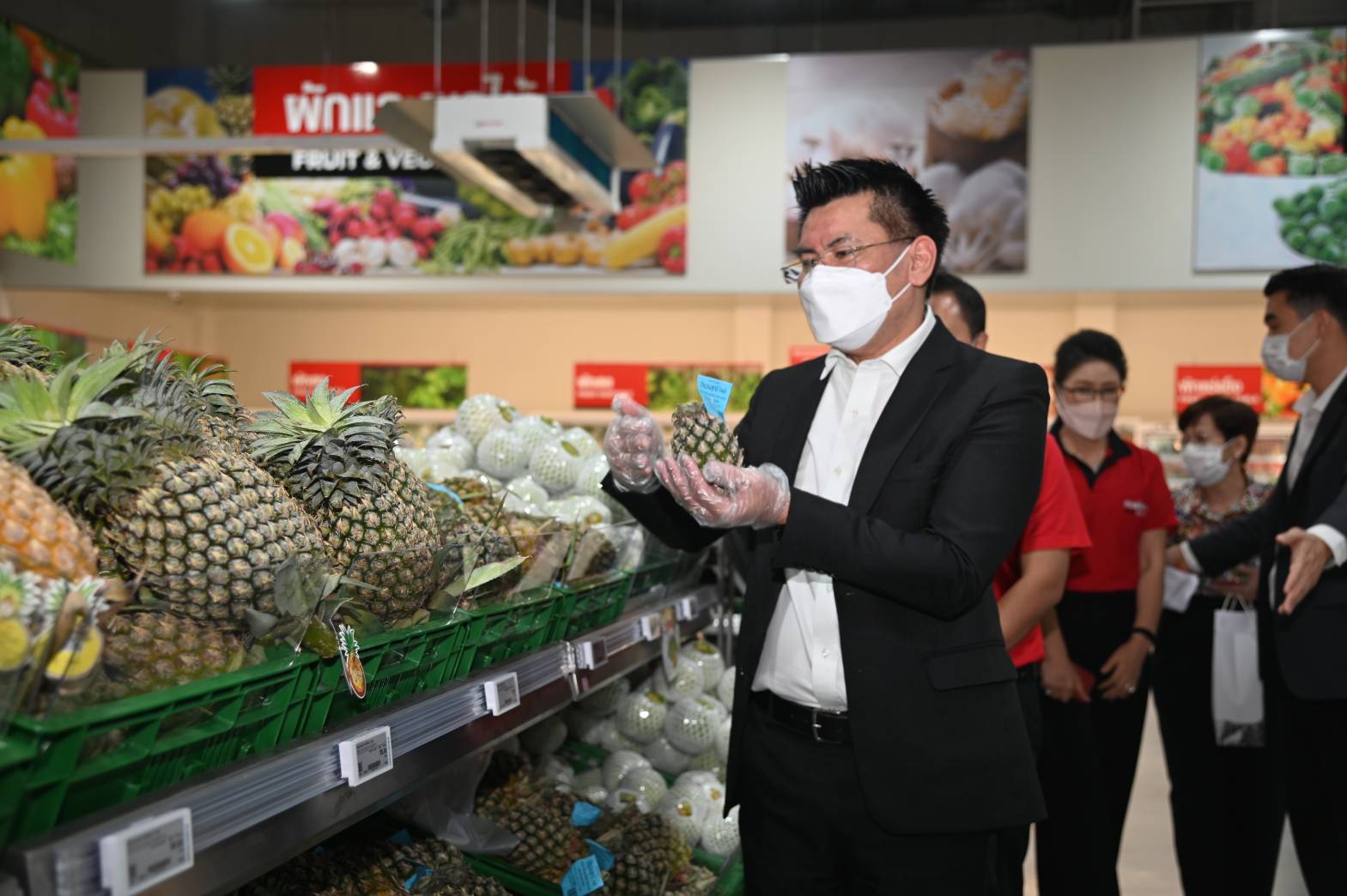 กรมการค้าภายในติดตามกิจกรรมในโครงการพาณิชย์ Fruit Festival 2022