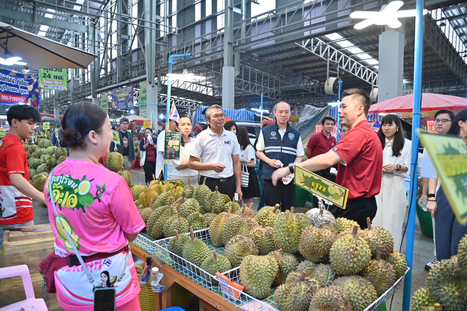 DIT ร่วมเปิดงาน  “#TikTokเกษตร Thai Fruit Festival  เปิดเทศกาลผลไม้ไทย @ตลาดสี่มุมเมือง”