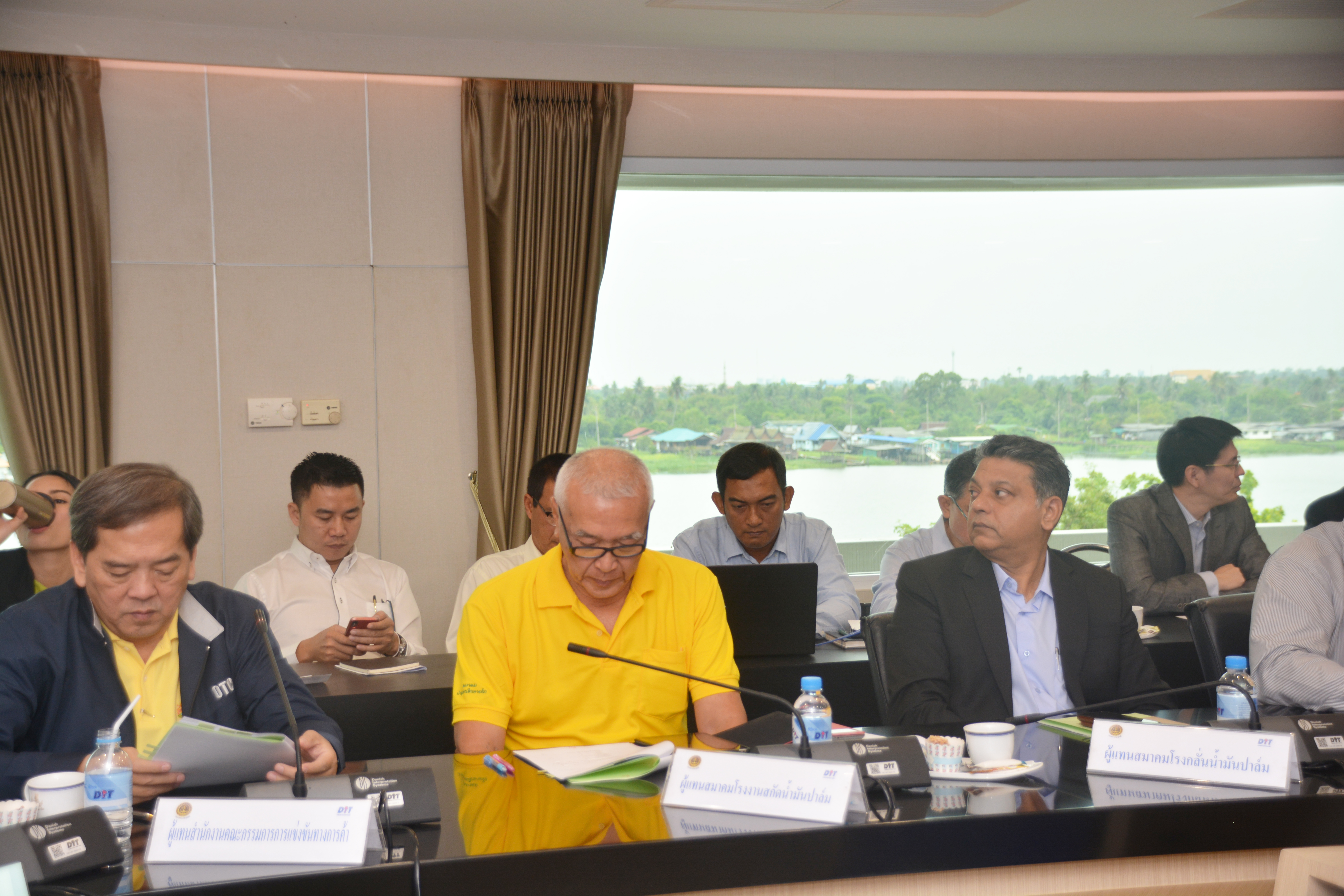 การประชุมคณะอนุกรรมการ พิจารณาโครงสร้างราคาผลปาล์มน้ำมันและน้ำมันปาล์ม