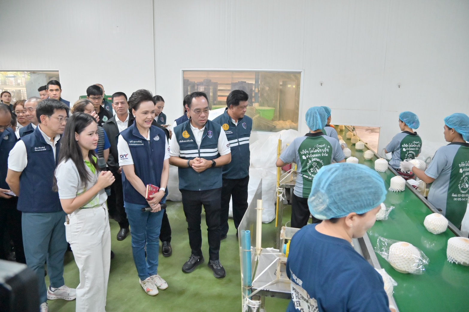 DIT ลงพื้นที่ติดตามสถานการณ์มะพร้าวน้ำหอม  และการจัดตั้ง “ล้งชุมชนมะพร้าวน้ำหอม”
