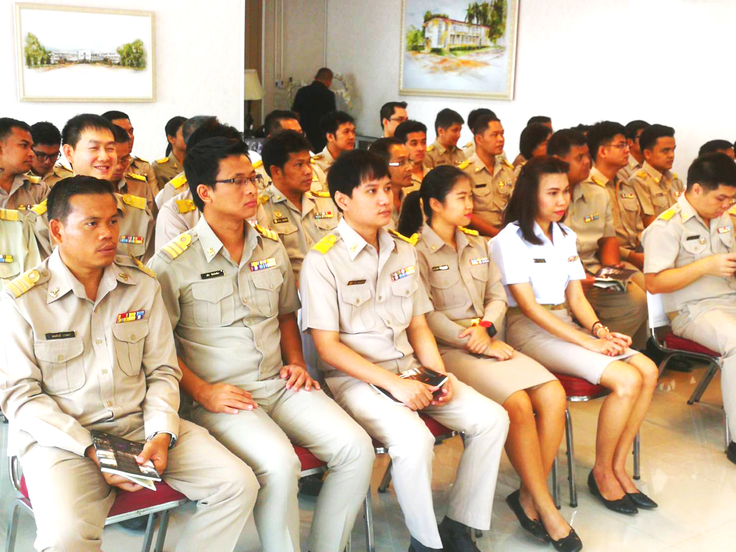 อธิบดีเปิดการอบรมเชิงปฏิบัติการ หลักสูตรการพัฒนาศักยภาพของบุคลากรด้านการสืบสวนสอบสวน และจับกุมดำเนินคดี
