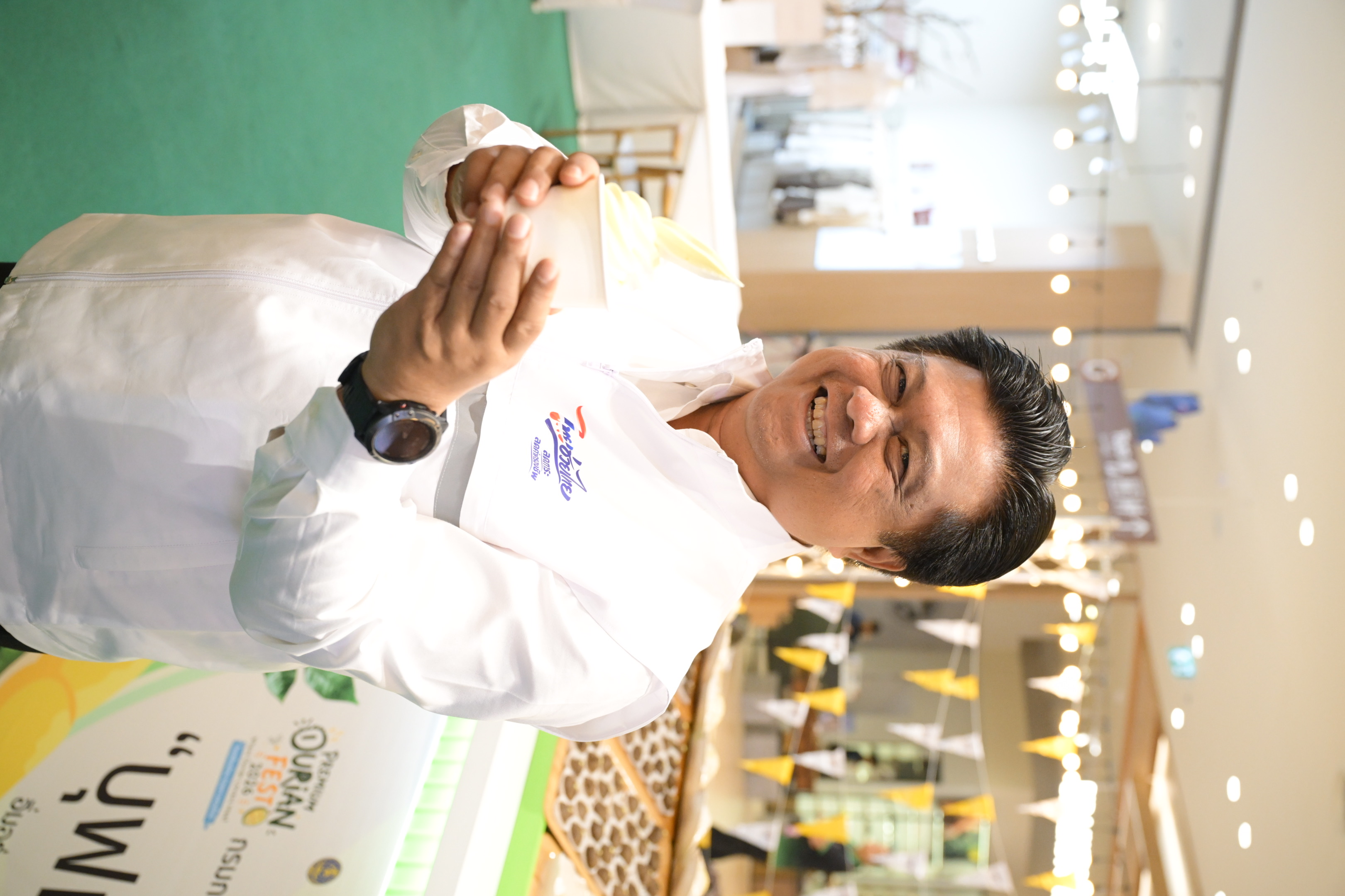 ข่าวเลขที่ 197/2569 กรมการค้าภายในชวนชิมทุเรียนไทยใน “Thailand Durian Festival 2026” เร่งกระจายผลผลิต–เพิ่มช่องทางขาย ช่วยเกษตรกรสร้างรายได้ คาดเงินสะพัดกว่า 20 ล้านบาท (14 สิงหาคม 2569)