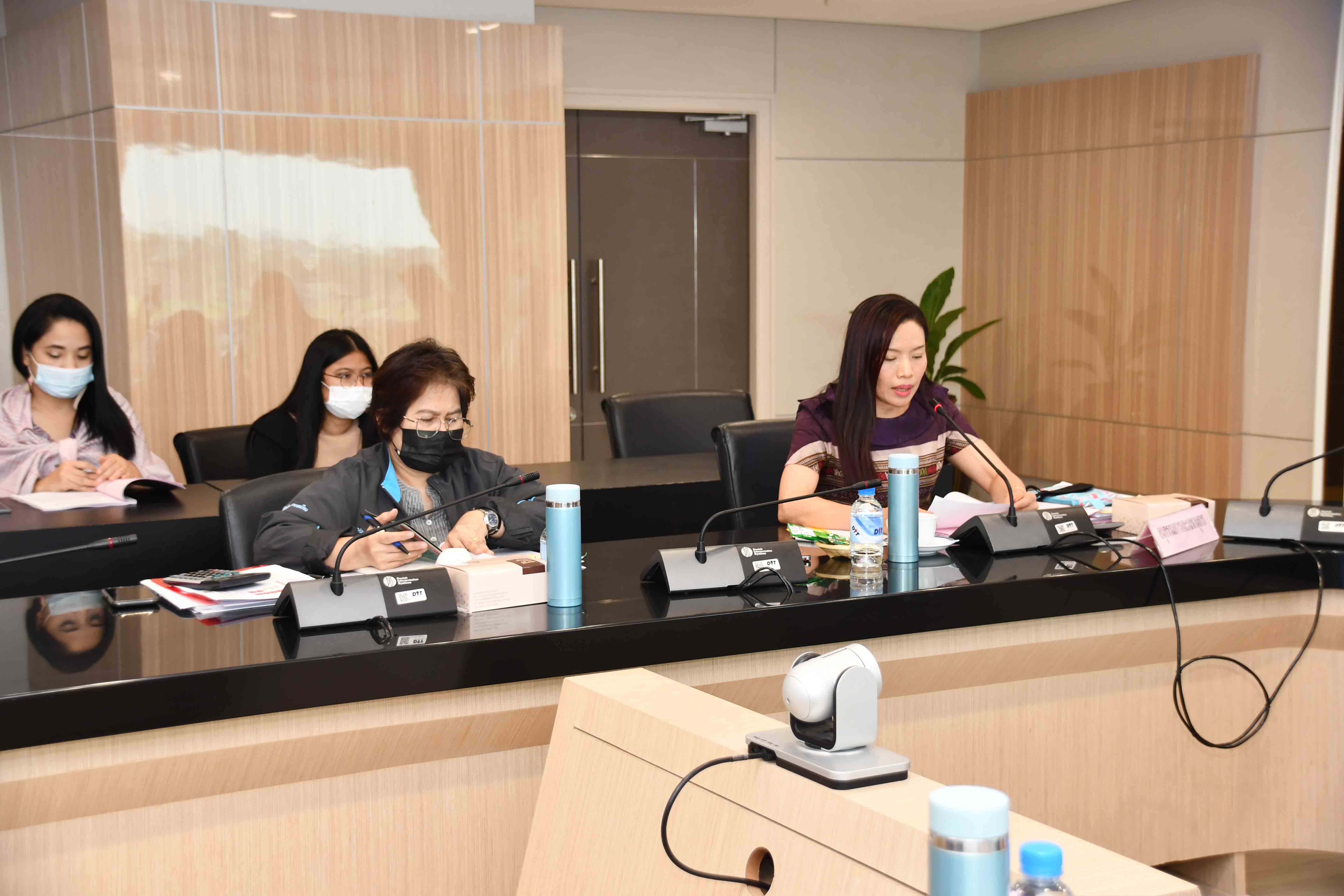 การประชุมคณะอนุกรรมการกลั่นกรองเรื่องเสนอคณะกรรมการบริหารกองทุนรวมเพื่อช่วยเหลือเกษตรกร