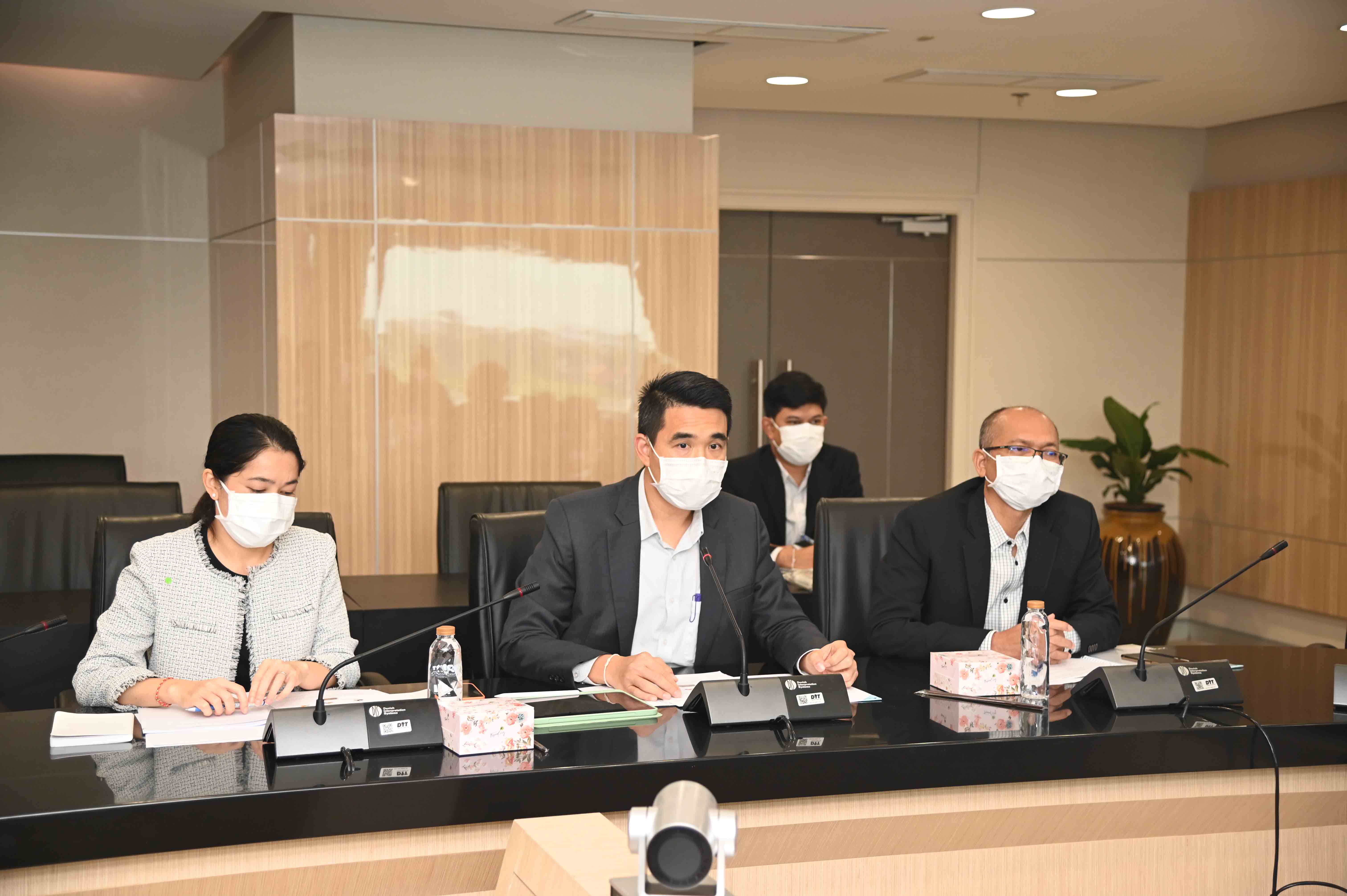 การประชุมหารือขอความร่วมมือการนิคมอุตสาหกรรมแห่งประเทศไทยรับซื้อผลไม้จากกลุ่มเกษตรกร