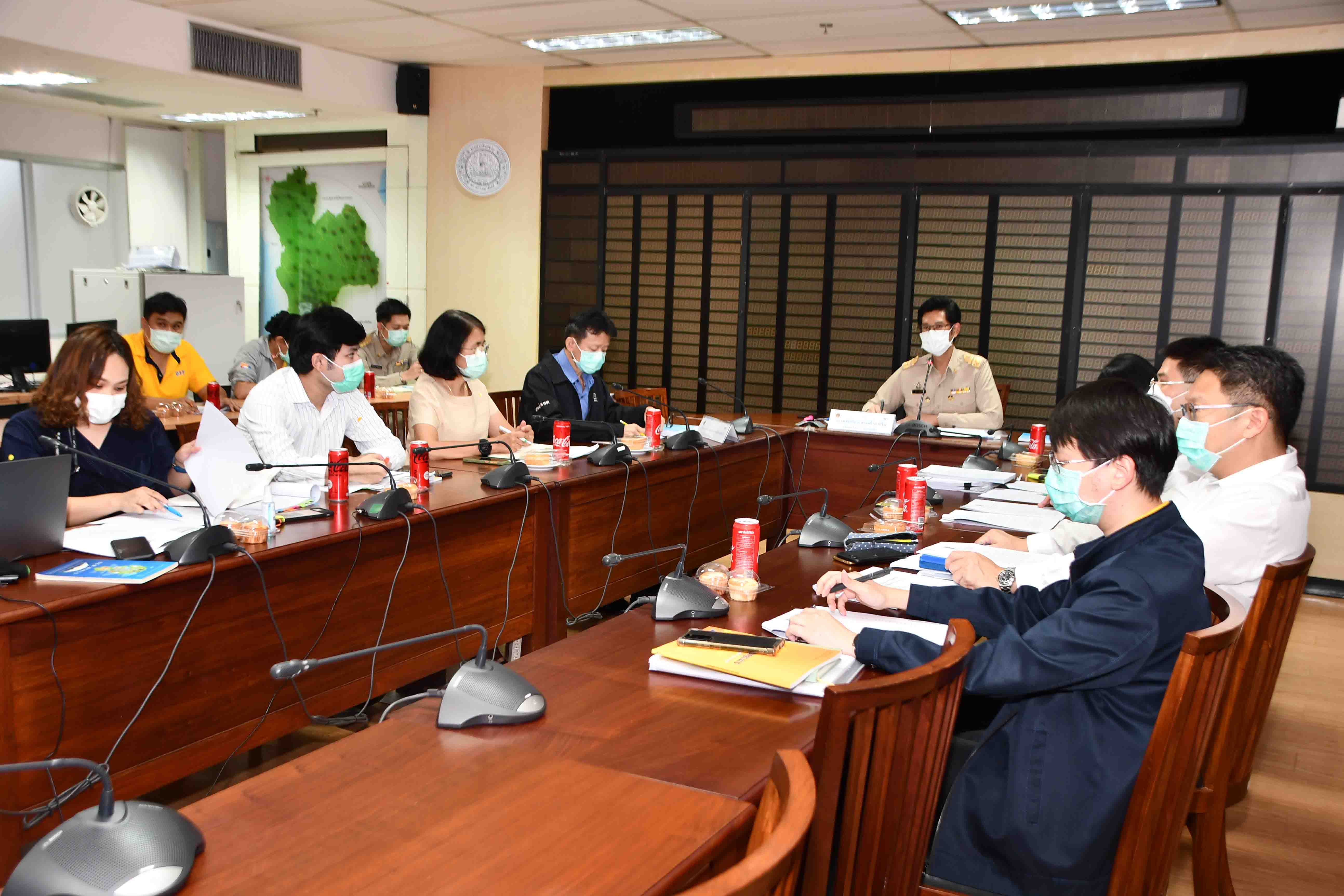 การประชุมชี้แจงข้อมูลและจัดทำบัญชีคุมสินค้าชุดตรวจและน้ำยาที่เกี่ยวข้องกับการวินิจฉัยการติดเชื้อ SARS-CoV-2