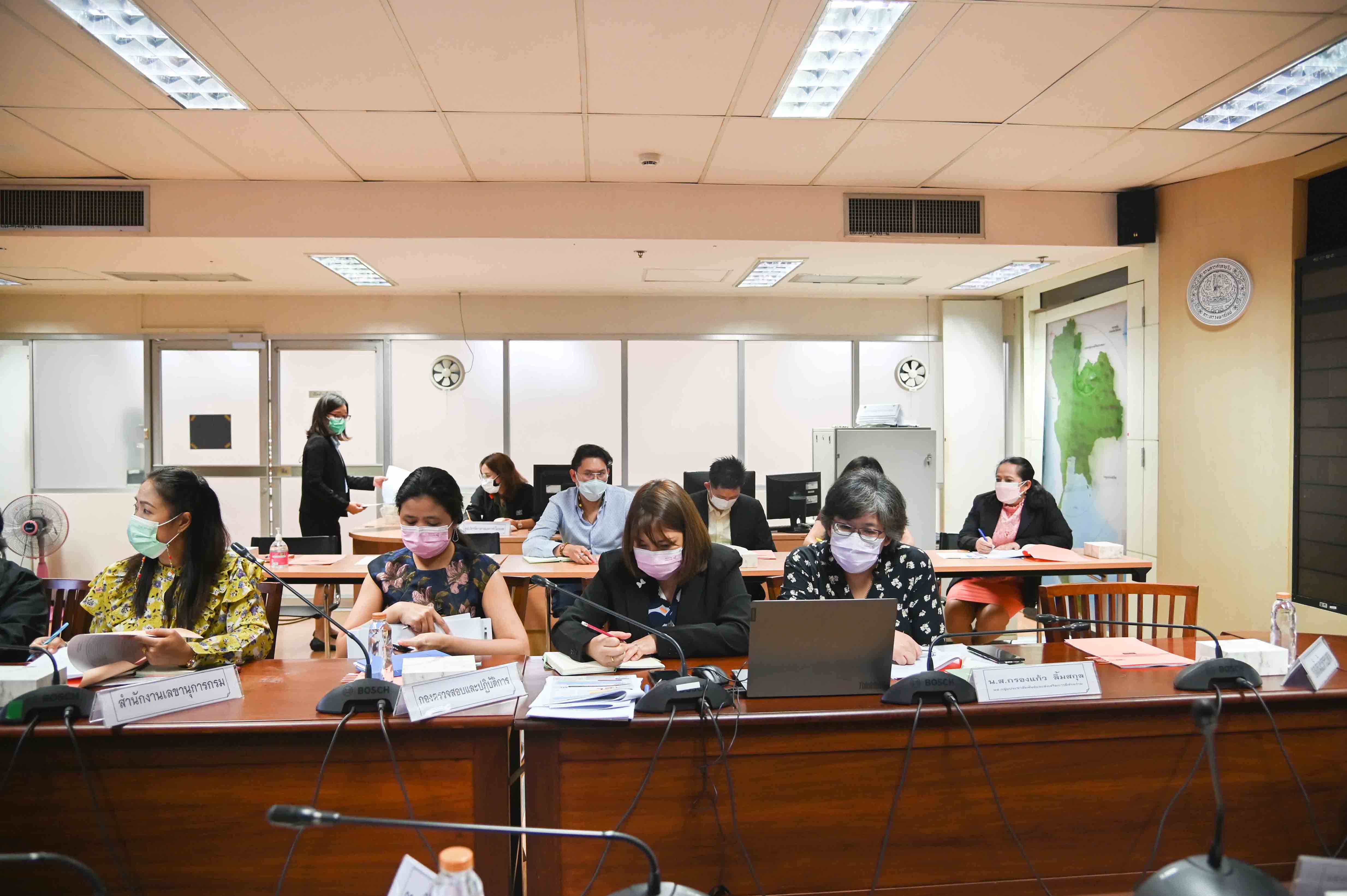 การประชุมคณะที่ปรึกษาภาคประชาชนและคณะกรรมการประสานการดำเนินงานร่วมกับคณะที่ปรึกษาภาคประชาชน