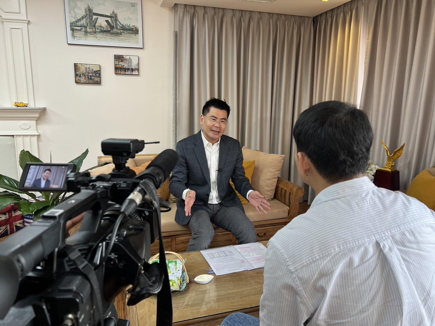 กรมการค้าภายในให้สัมภาษณ์รายการข่าวเที่ยง ช่อง Thaipbs ประเด็นราคาสินค้าเกษตรในภาวะภัยแล้ง