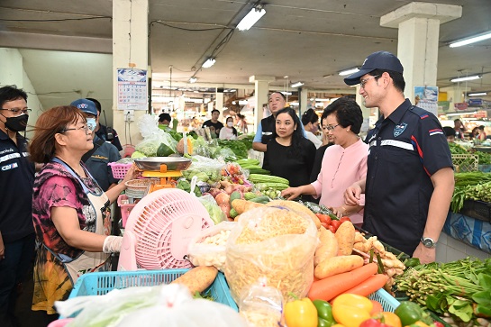 พาณิชย์ตรวจสอบสถานการณ์สินค้าช่วงเทศกาลกินเจ