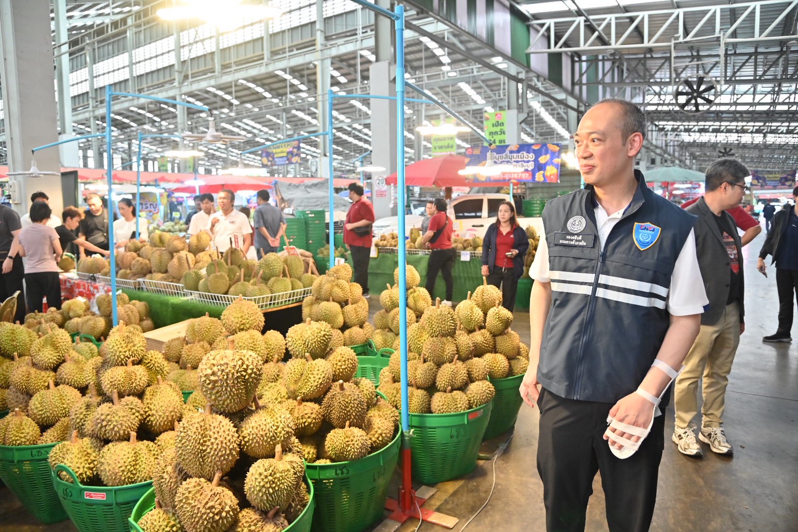 DIT ร่วมเปิดงาน  “#TikTokเกษตร Thai Fruit Festival  เปิดเทศกาลผลไม้ไทย @ตลาดสี่มุมเมือง”
