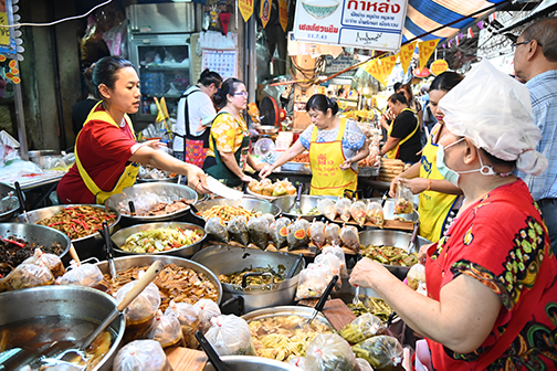 กรมการค้าภายในลงพื้นที่ตรวจสอบสถานการณ์การจำหน่ายสินค้าที่เกี่ยวข้องกับเทศกาลกินเจ