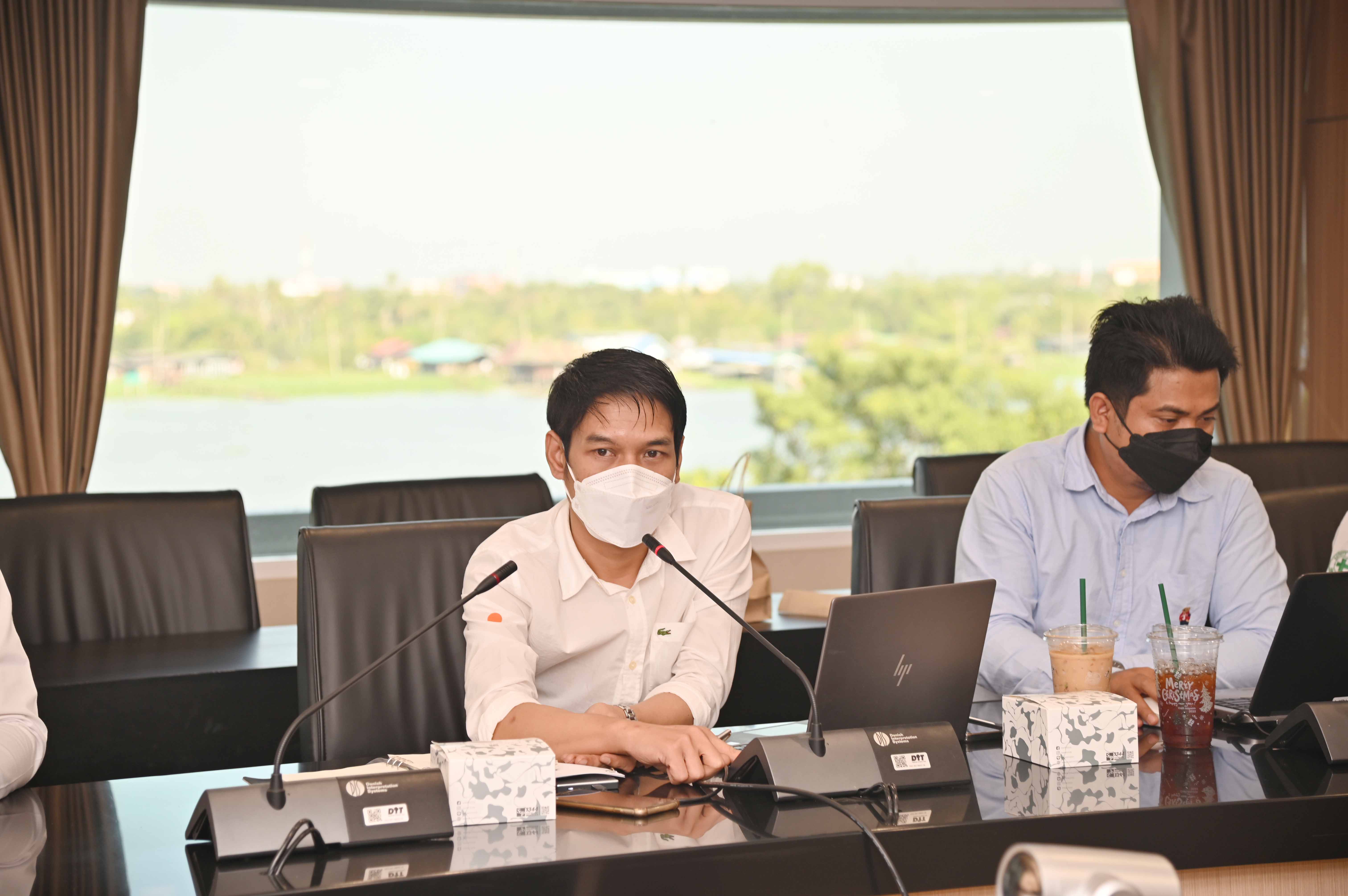 ประชุมติดตามความคืบหน้าโครงการติดตั้งเครื่องมือวัดปริมาณน้ำมันปาล์ม