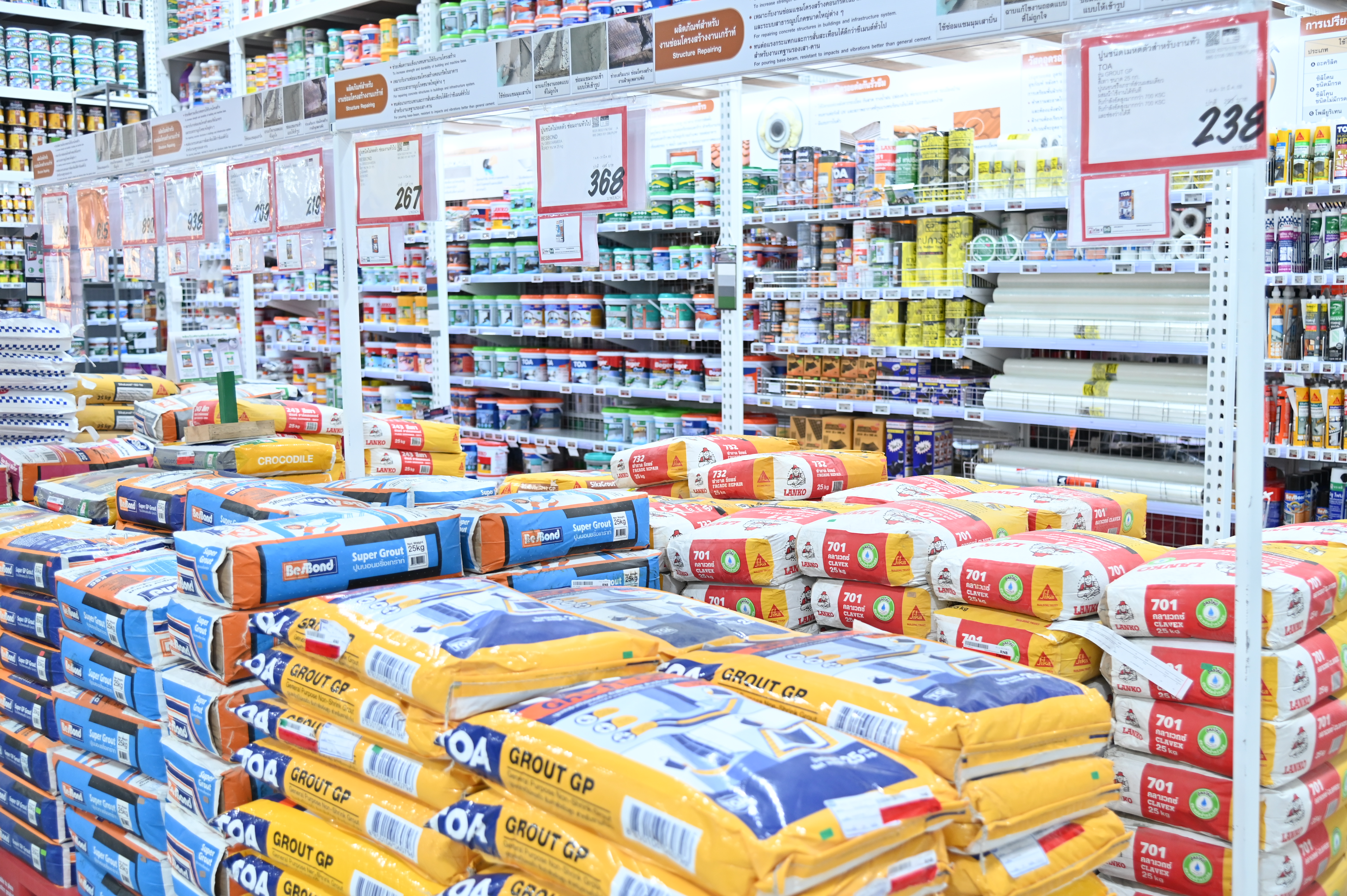 DIT ลงพื้นที่ตรวจติดตามสถานการณ์ราคา สินค้าอุปโภคบริโภคและวัสดุก่อสร้าง