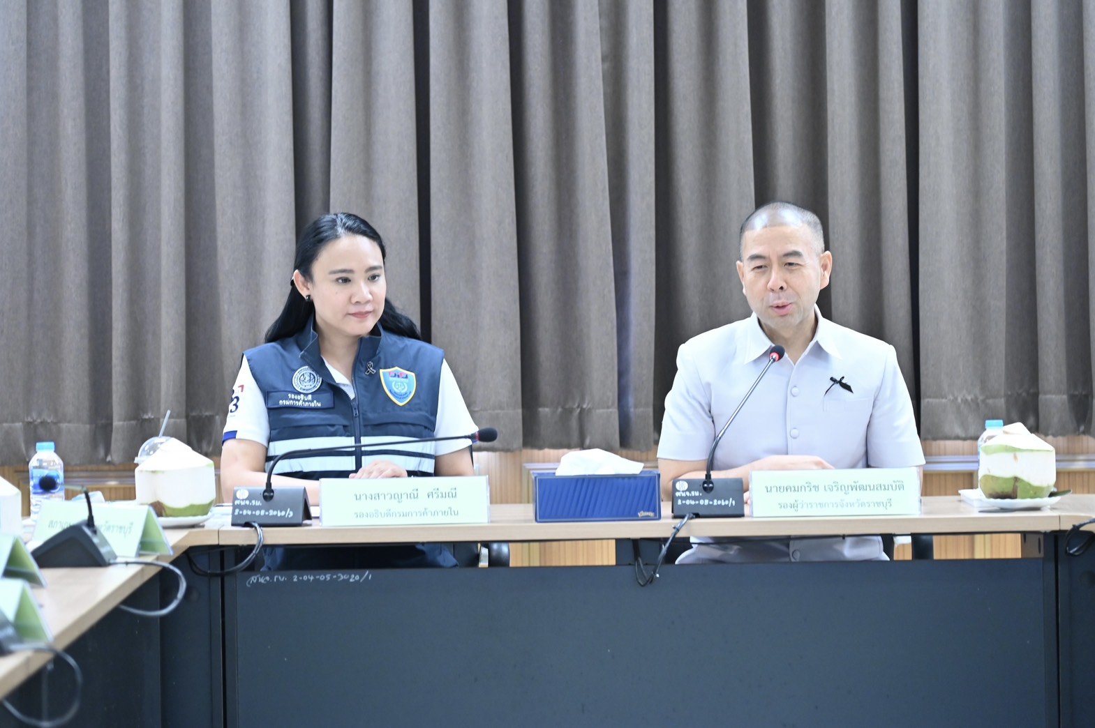 DIT หารือแนวทางการบริหารจัดการมะพร้าวน้ำหอม และการขับเคลื่อนการจัดตั้งล้งชุมชน