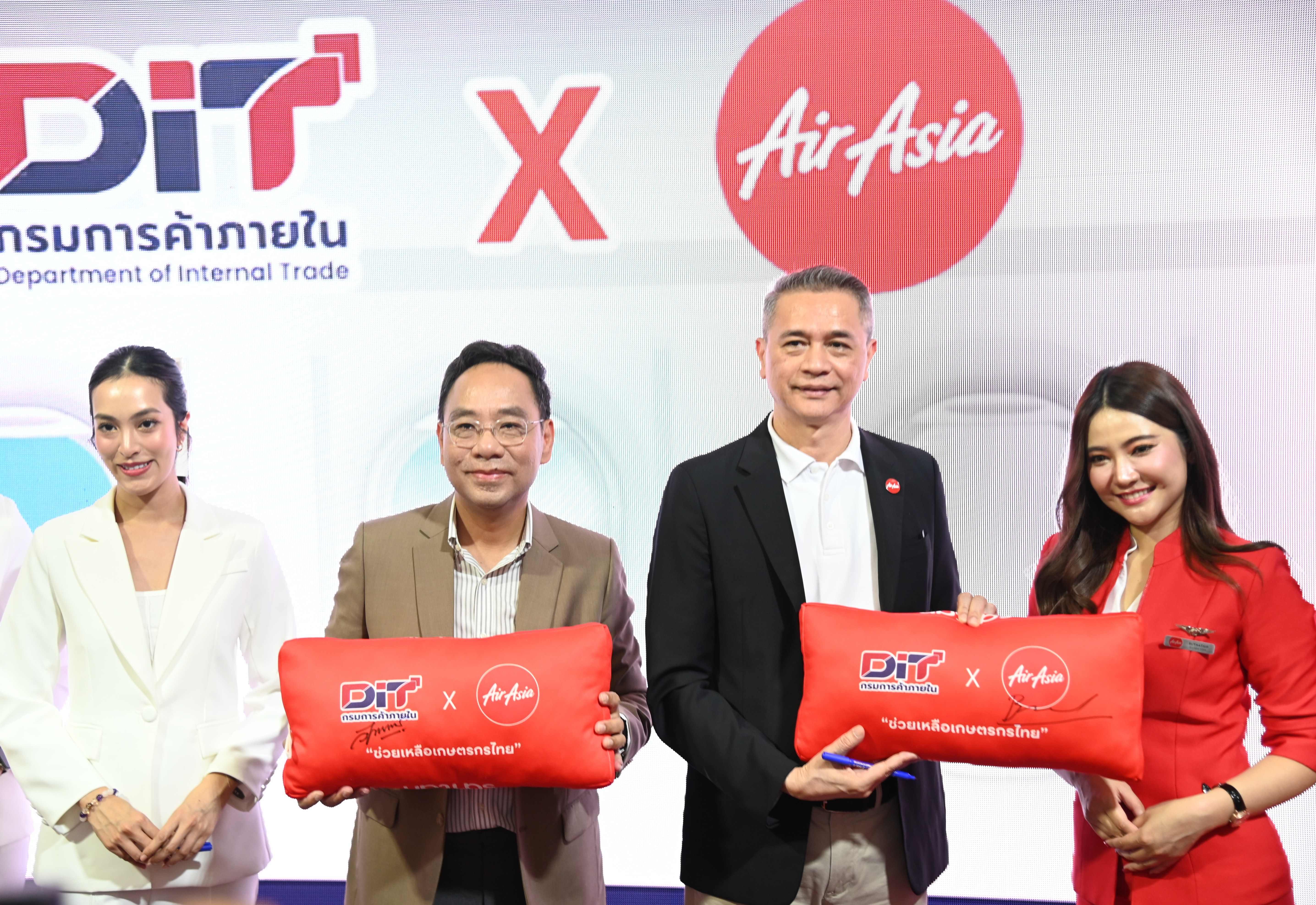 พาณิชย์ ลุยช่วยชาวสวน ดึง ไทยแอร์เอเชีย ซื้อผลไม้ร่วม 1,000 ตัน เสิร์ฟเมนูอาหาร-เครื่องดื่มบนเครื่องบิน 