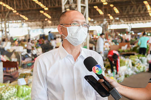 ตรวจติดตามสถานการณ์ราคาผัก