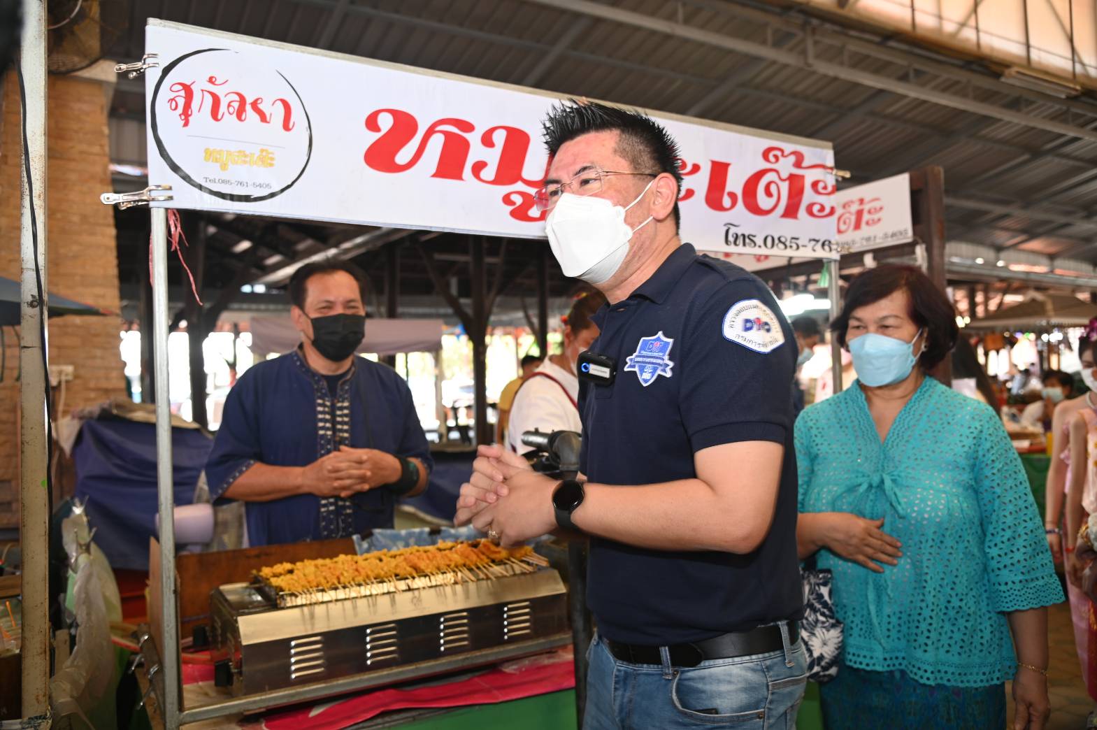  อธิบดีกรมการค้าภายใน ตรวจเยี่ยมกิจกรรมส่งเสริมการท่องเที่ยวตลาดชุมชน ในช่วงเทศกาลปีใหม่