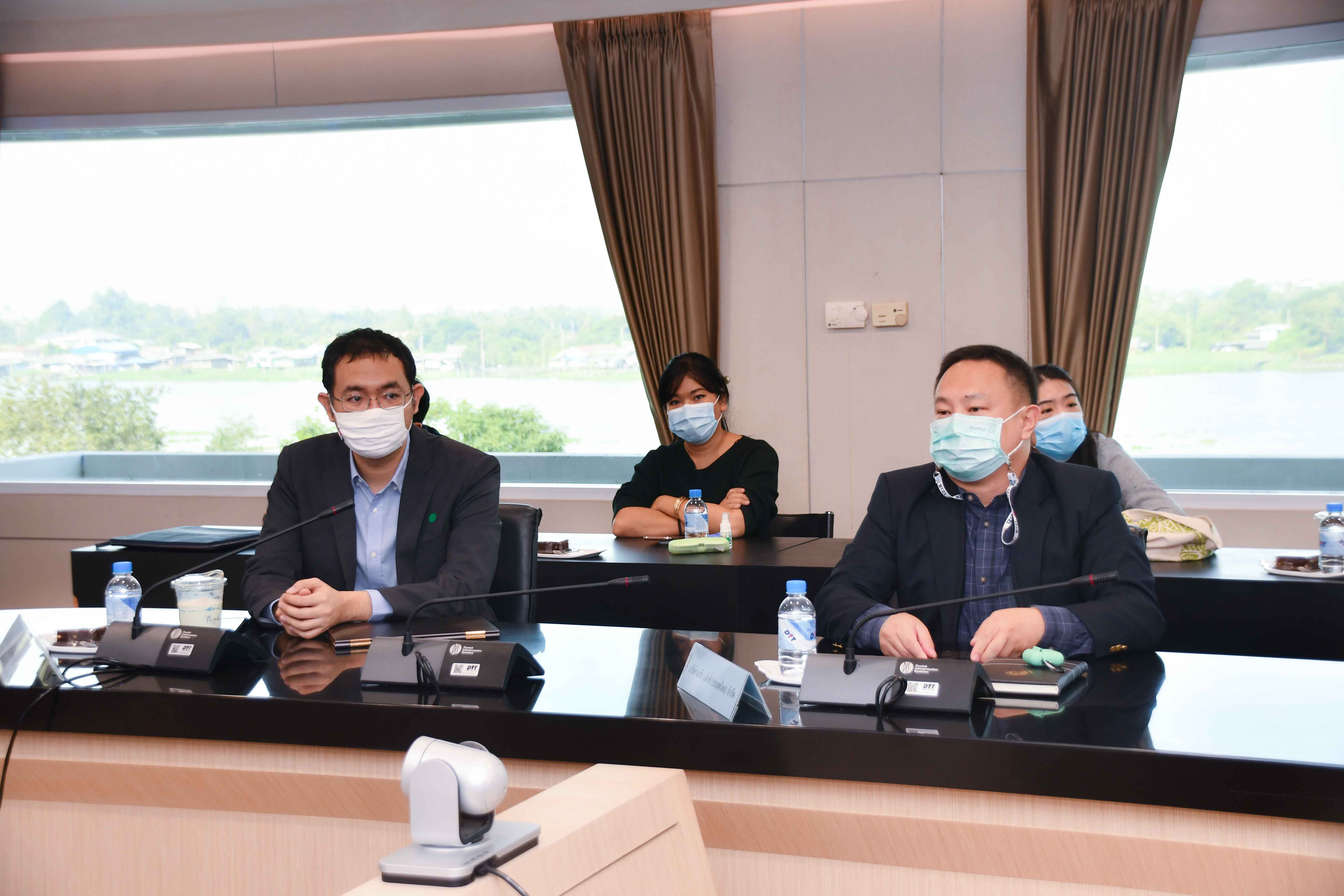 การประชุมหารือแนวทางความร่วมมือกับเดลิเวอรี่และออนไลน์แพลตฟอร์มช่วงโควิด-19