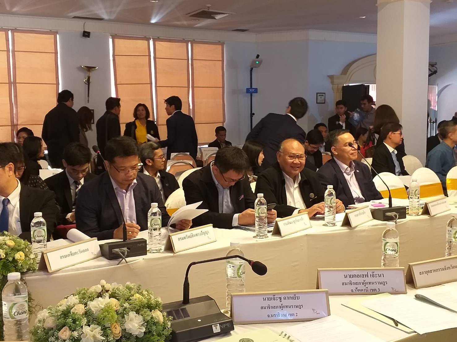 รองอธิบดีร่วมการประชุมภาครัฐและเอกชนเพื่อส่งเสริมการค้าชายแดนไทย - มาเลเซีย