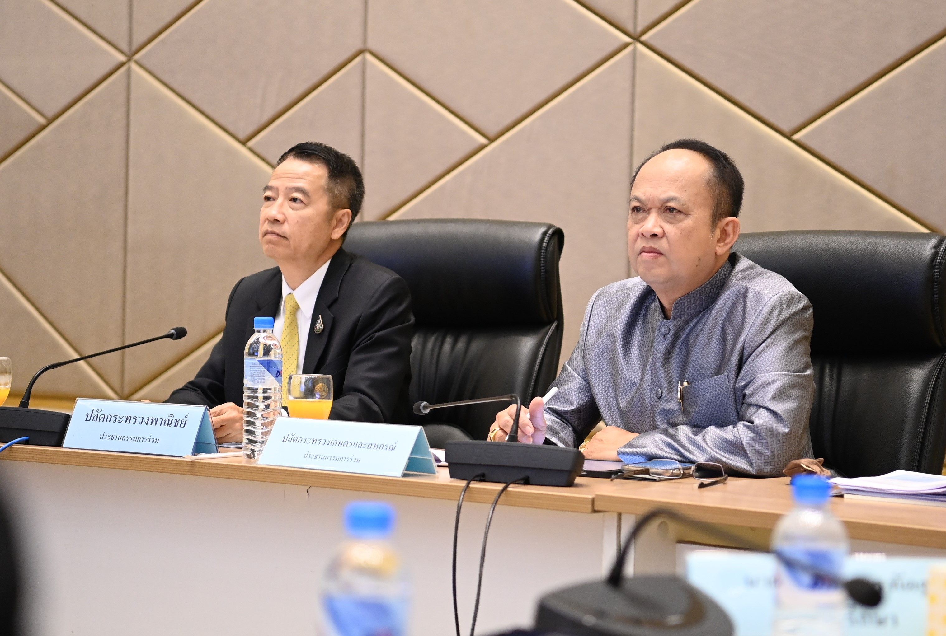 การประชุมคณะกรรมการร่วมเพื่อขับเคลื่อนยุทธศาสตร์ตลาดนำการผลิต