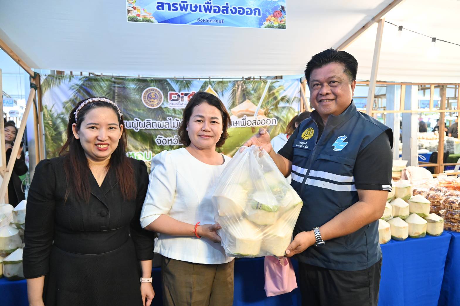 DIT ยกระดับงานธงฟ้า จับคู่ ”ร้านค้าธงฟ้า-ผู้ผลิต เชื่อมธุรกิจไทย–ลาว” 