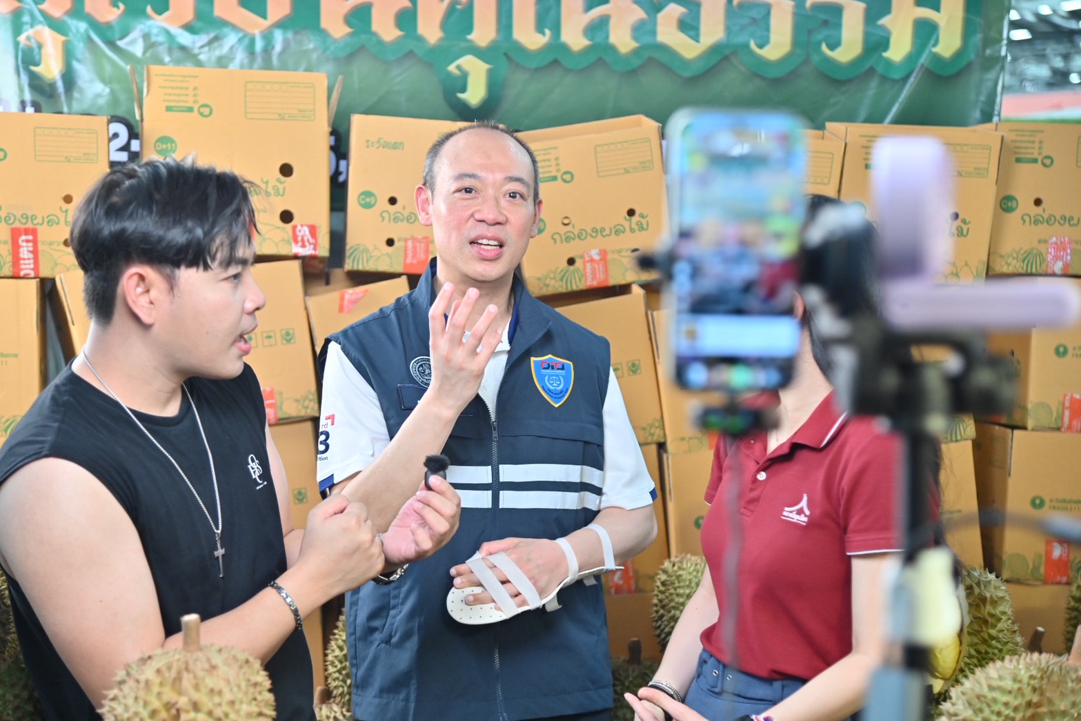 DIT ร่วมเปิดงาน  “#TikTokเกษตร Thai Fruit Festival  เปิดเทศกาลผลไม้ไทย @ตลาดสี่มุมเมือง”