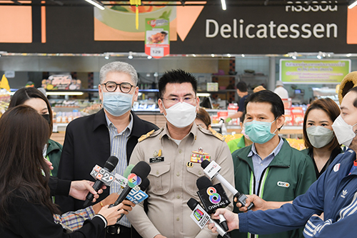 ตรวจติดตามโครงการ พาณิชย์ลดราคา! เทศกาลกินเจ