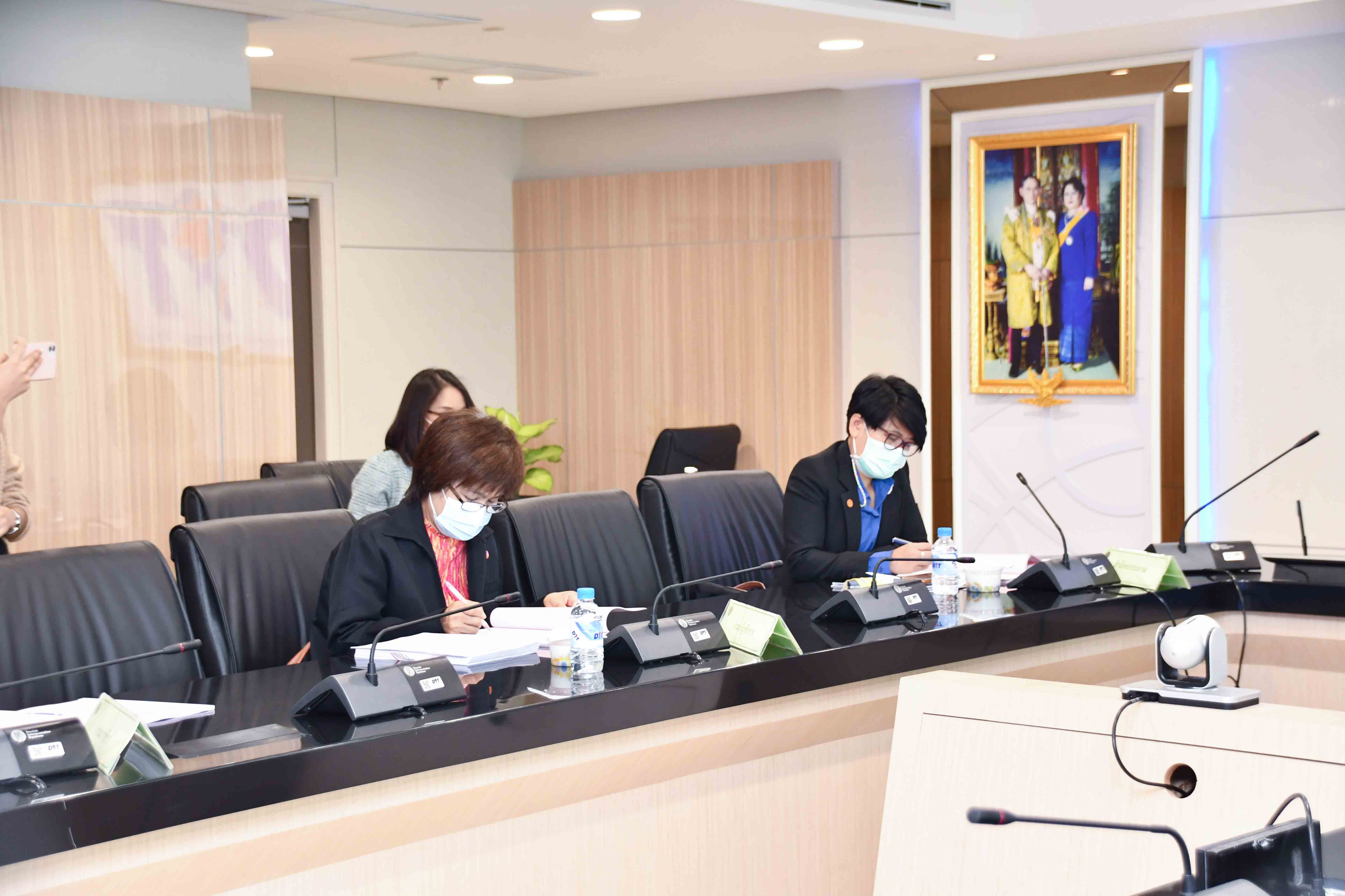 การประชุมคณะอนุกรรมการพิจารณาชดเชยดอกเบี้ยให้แก่ผู้ประกอบการในการเก็บสต๊อก ครั้งที่ 1/2564