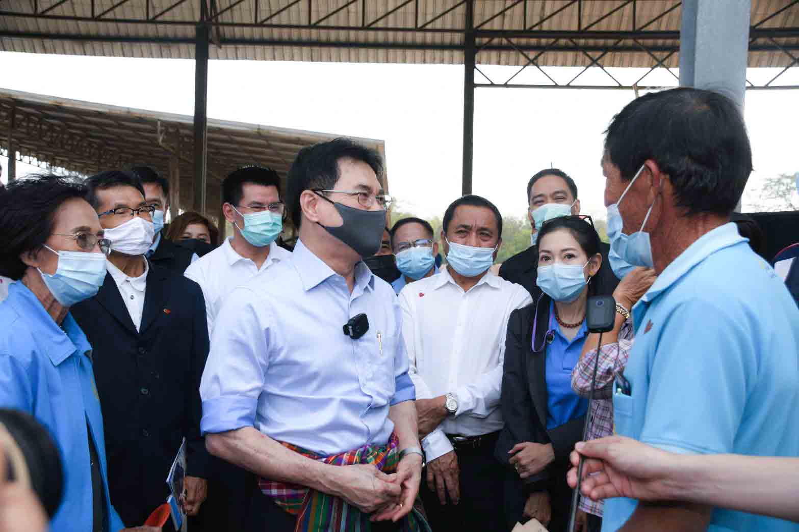 อธิบดีร่วมลงพื้นที่ติดตามสถานการณ์ราคารับซื้อมันสำปะหลัง