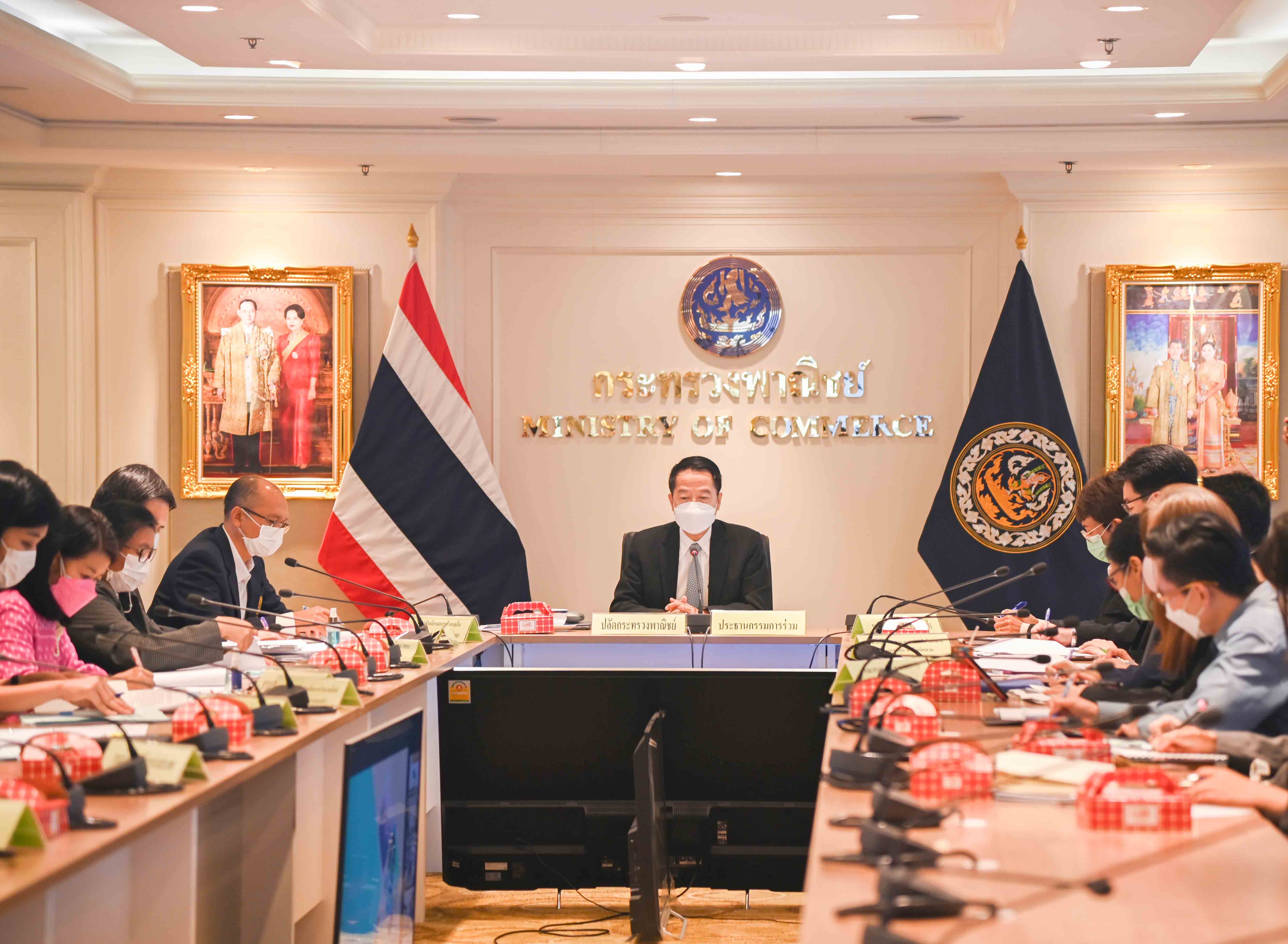 การประชุมคณะกรรมการเพื่อขับเคลื่อนยุทธศาสตร์ตลาดนำการผลิต ครั้งที่ 1/2565