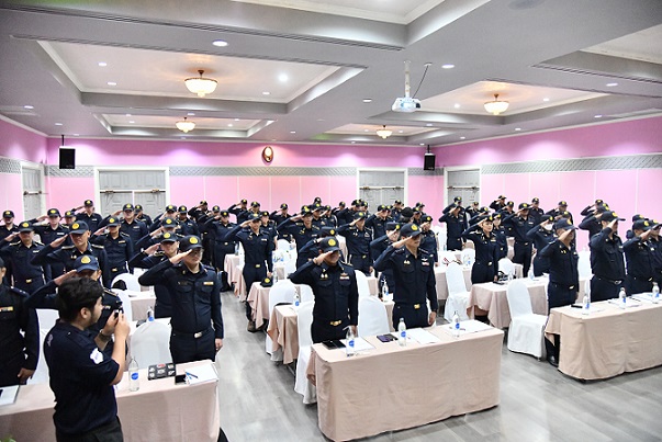 การฝึกอบรม หลักสูตร “การพัฒนาศักยภาพพนักงานเจ้าหน้าที่ด้านการตรวจสอบและปฏิบัติการ”