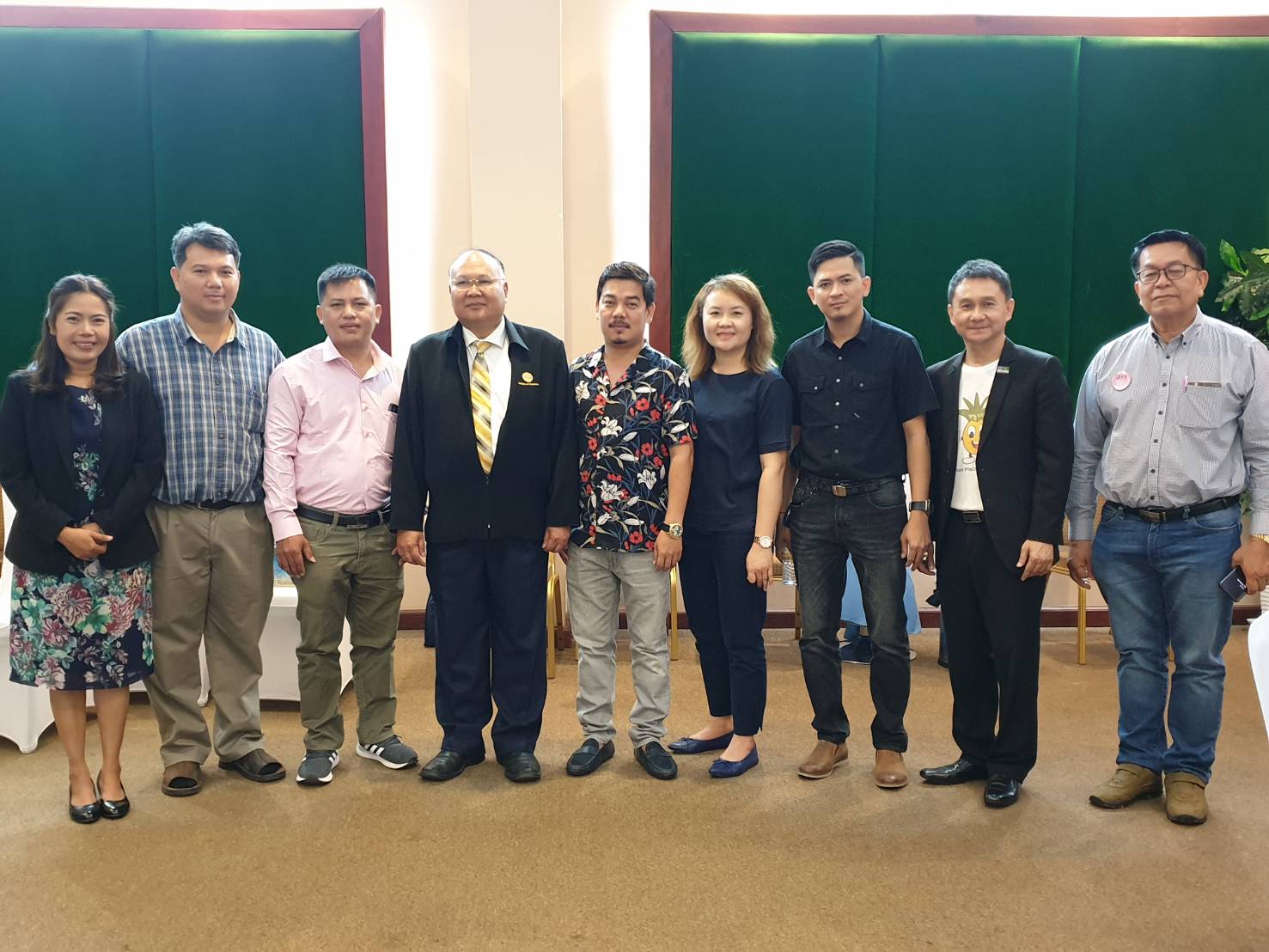 กิจกรรมจับคู่เจรจาธุรกิจ ระหว่างผู้ประกอบการนำเข้าผลไม้จากประเทศกัมพูชากับผู้ประกอบการค้าผลไม้ไทย 