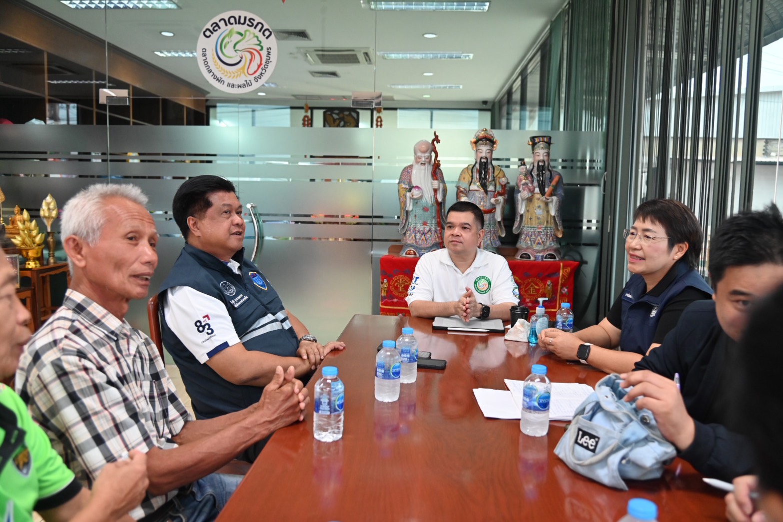 DIT ลงพื้นที่จังหวัดชุมพร  ติดตามสถานการณ์ผลไม้ภาคใต้