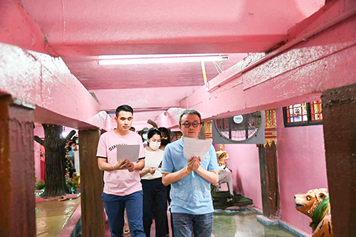 กิจกรรม "โรงเรียนวันเสาร์" ไหว้พระเสริมดวง