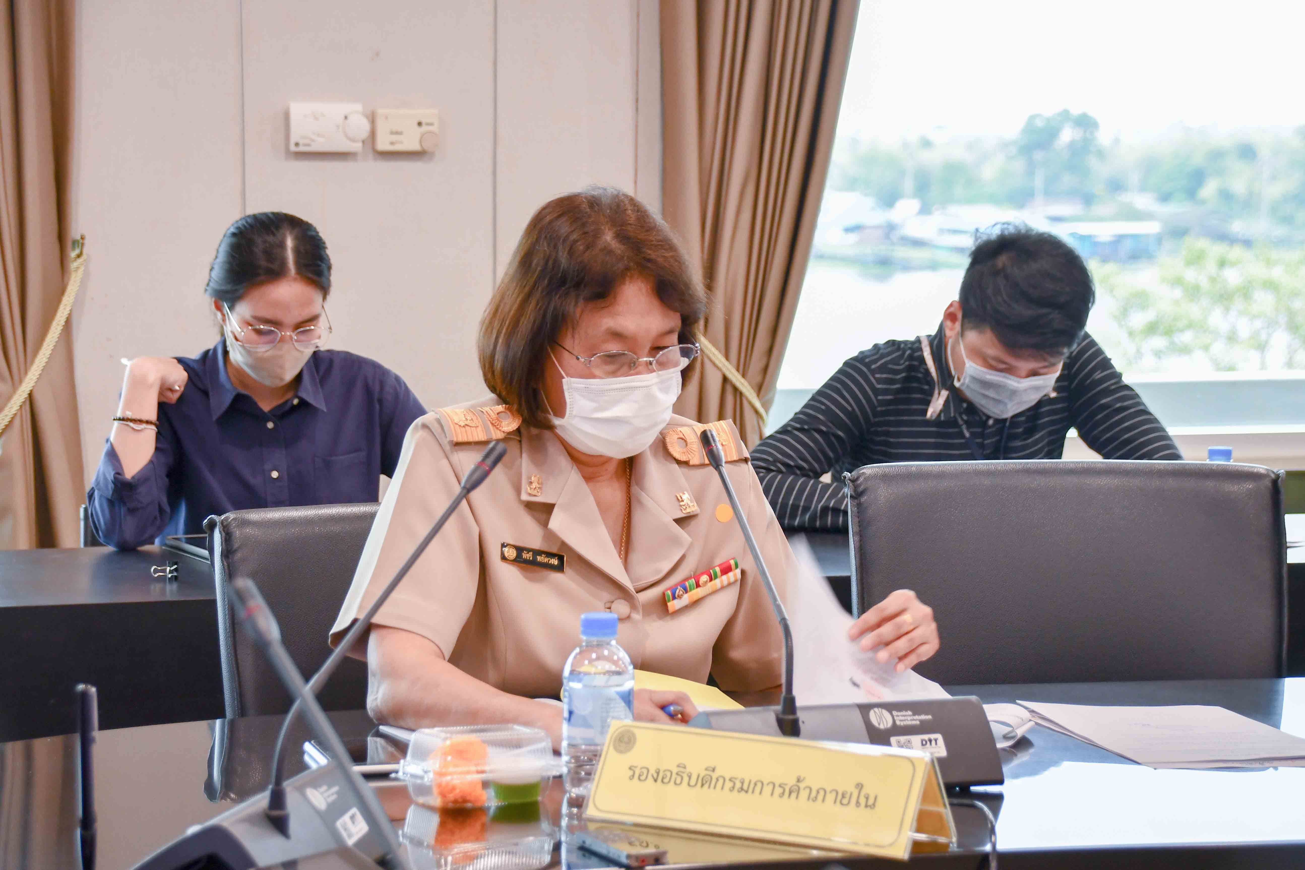 การประชุมคณะอนุกรรมการกำกับดูแลและกำหนดเกณฑ์กลางอ้างอิงโครงการประกันรายได้เกษตรกรผู้ปลูกข้าว ครั้งที่ 7/2564 