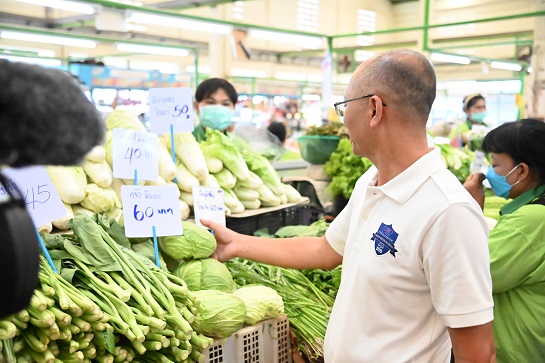 พาณิชย์ตรวจติดตามสถานการณ์สินค้าช่วงเทศกาลกินเจ